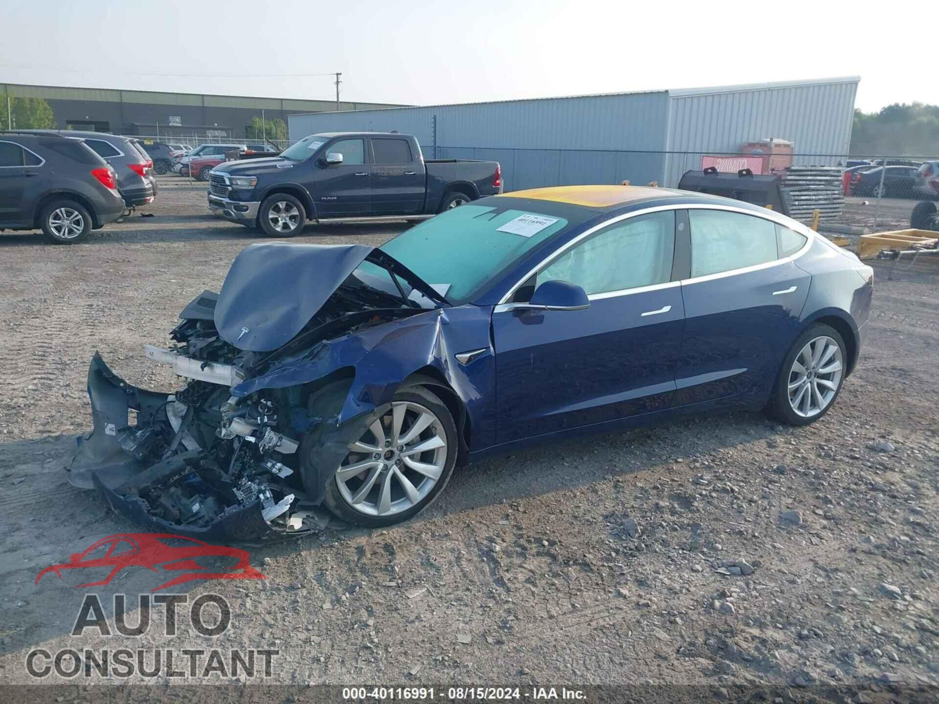TESLA MODEL 3 2018 - 5YJ3E1EB7JF100968