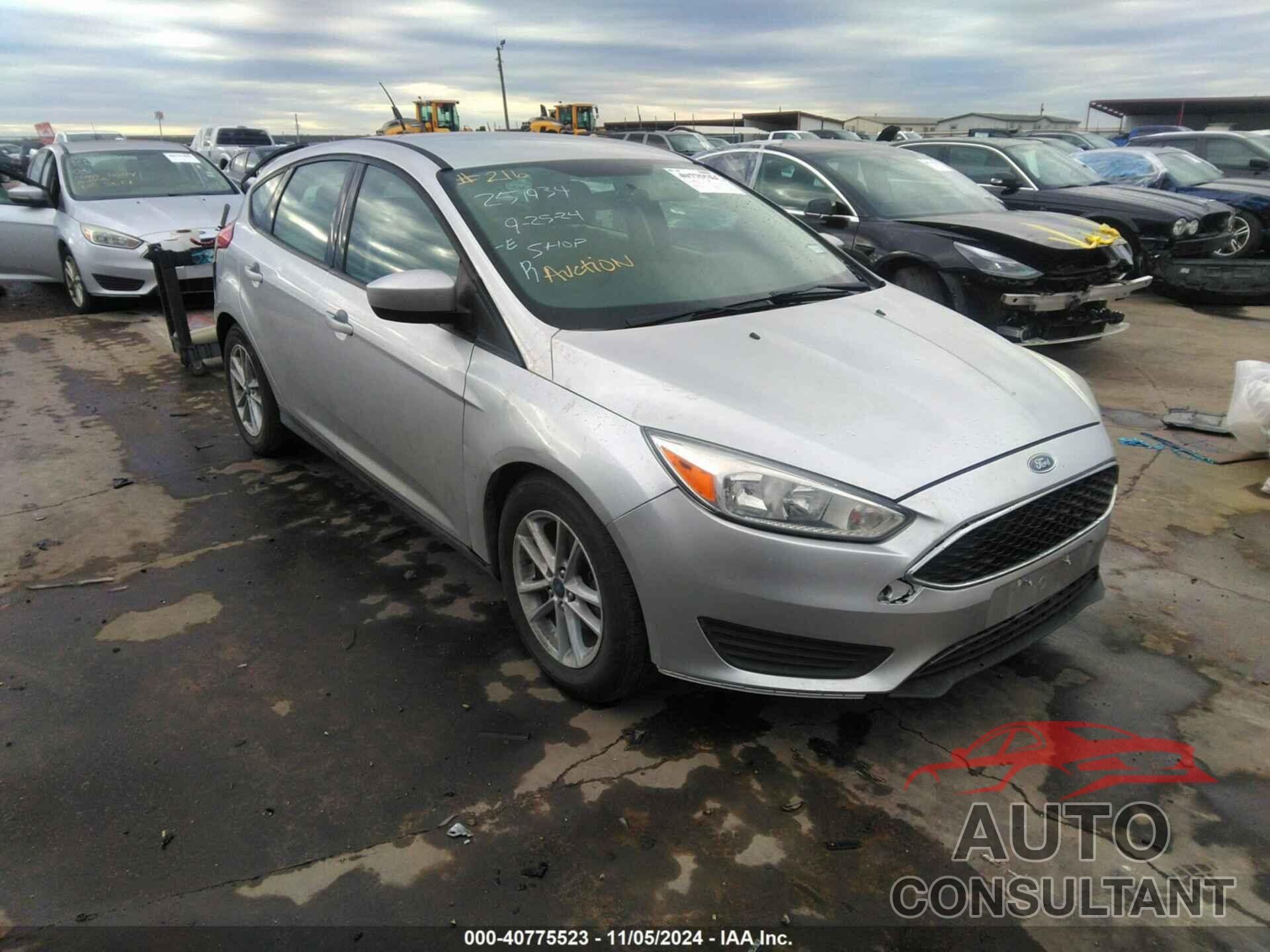 FORD FOCUS 2018 - 1FADP3K28JL251934