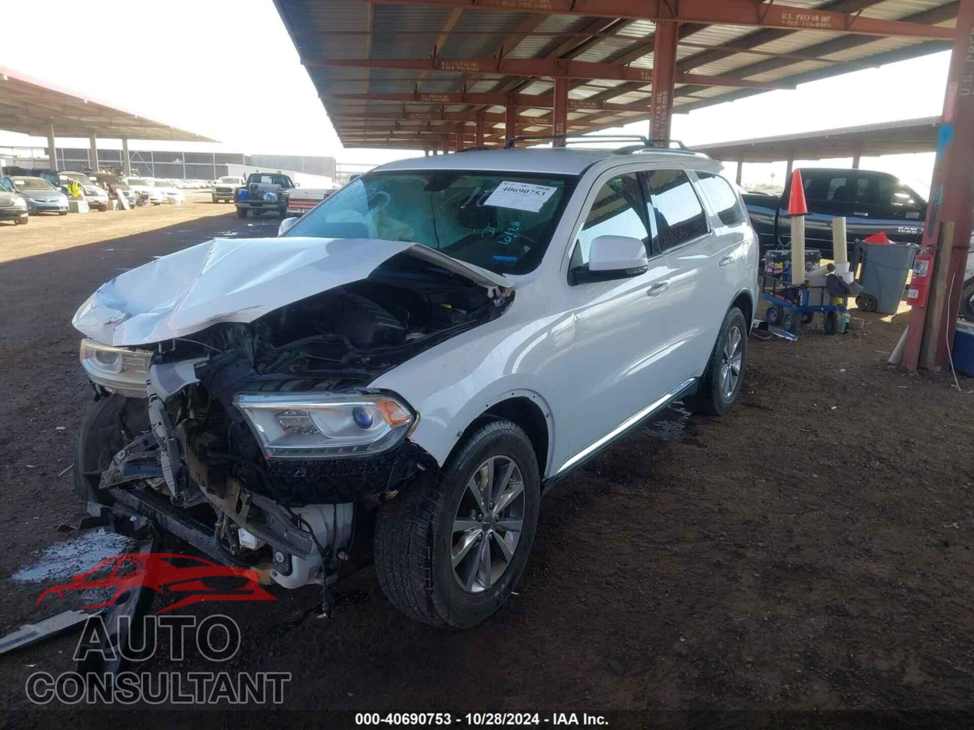 DODGE DURANGO 2015 - 1C4RDHDG5FC132714