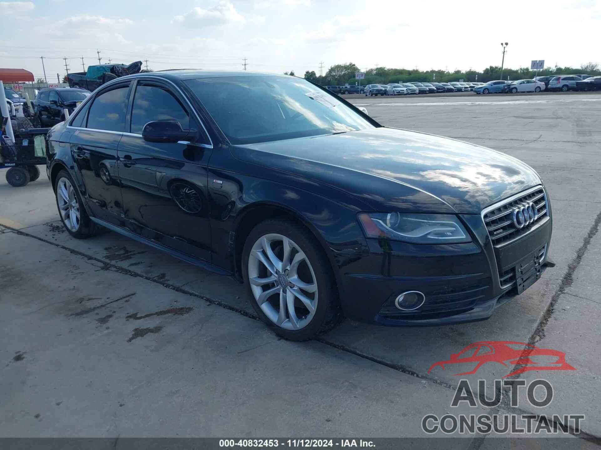 AUDI A4 2012 - WAUFFAFL4CA115342