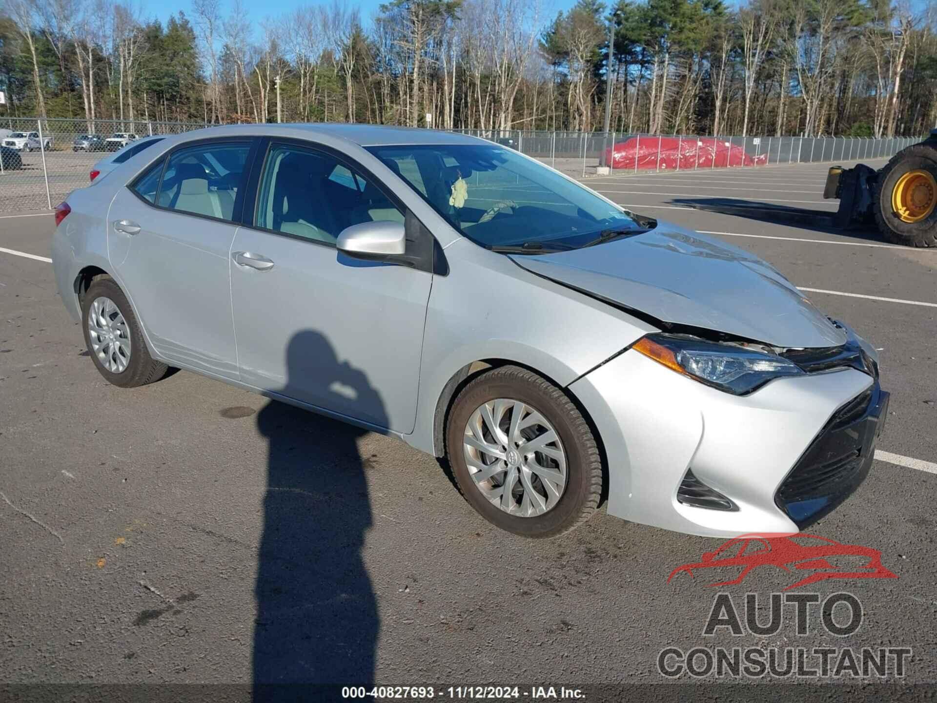 TOYOTA COROLLA 2019 - 2T1BURHE7KC244707