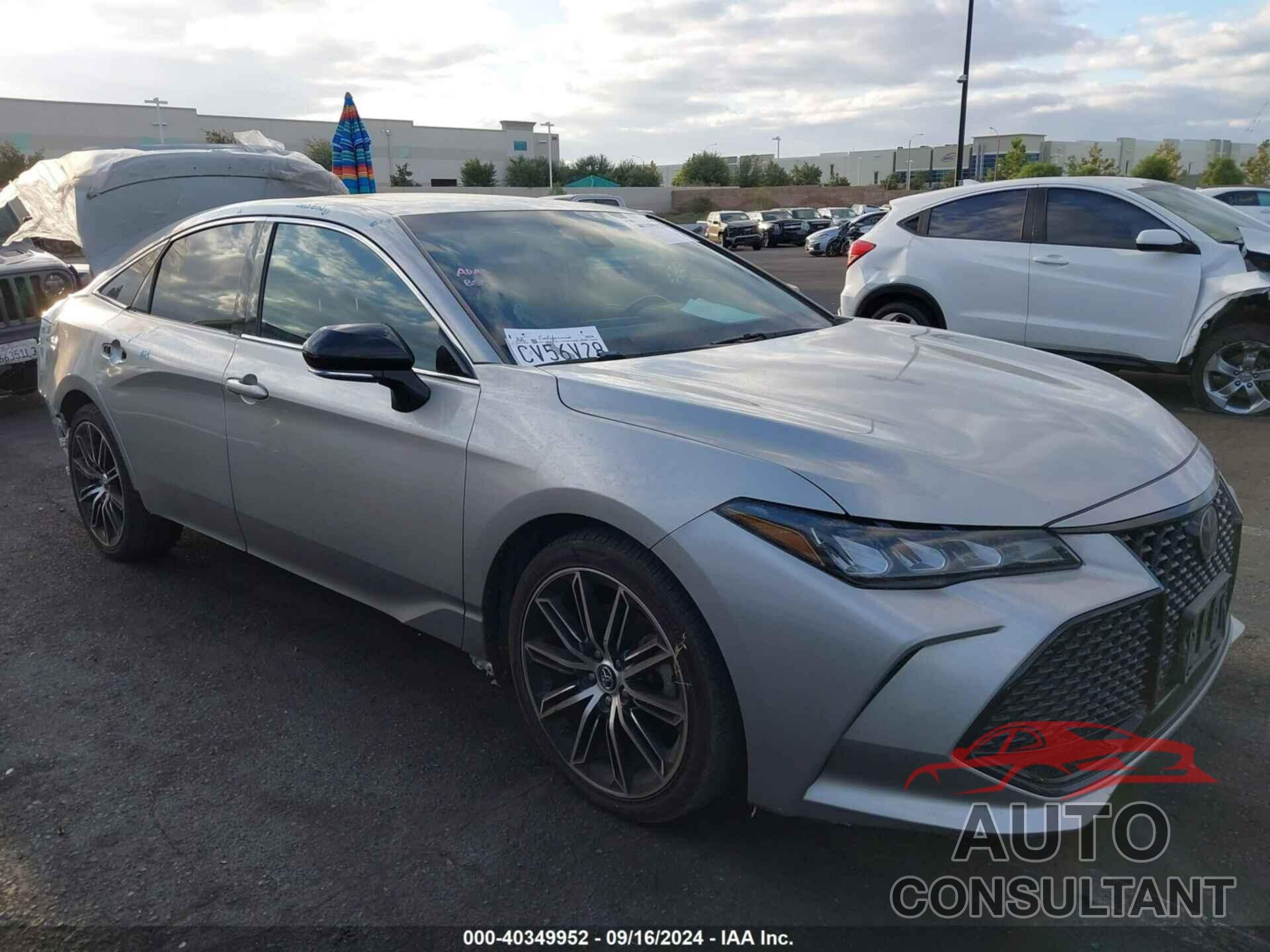 TOYOTA AVALON 2019 - 4T1BZ1FB9KU005282