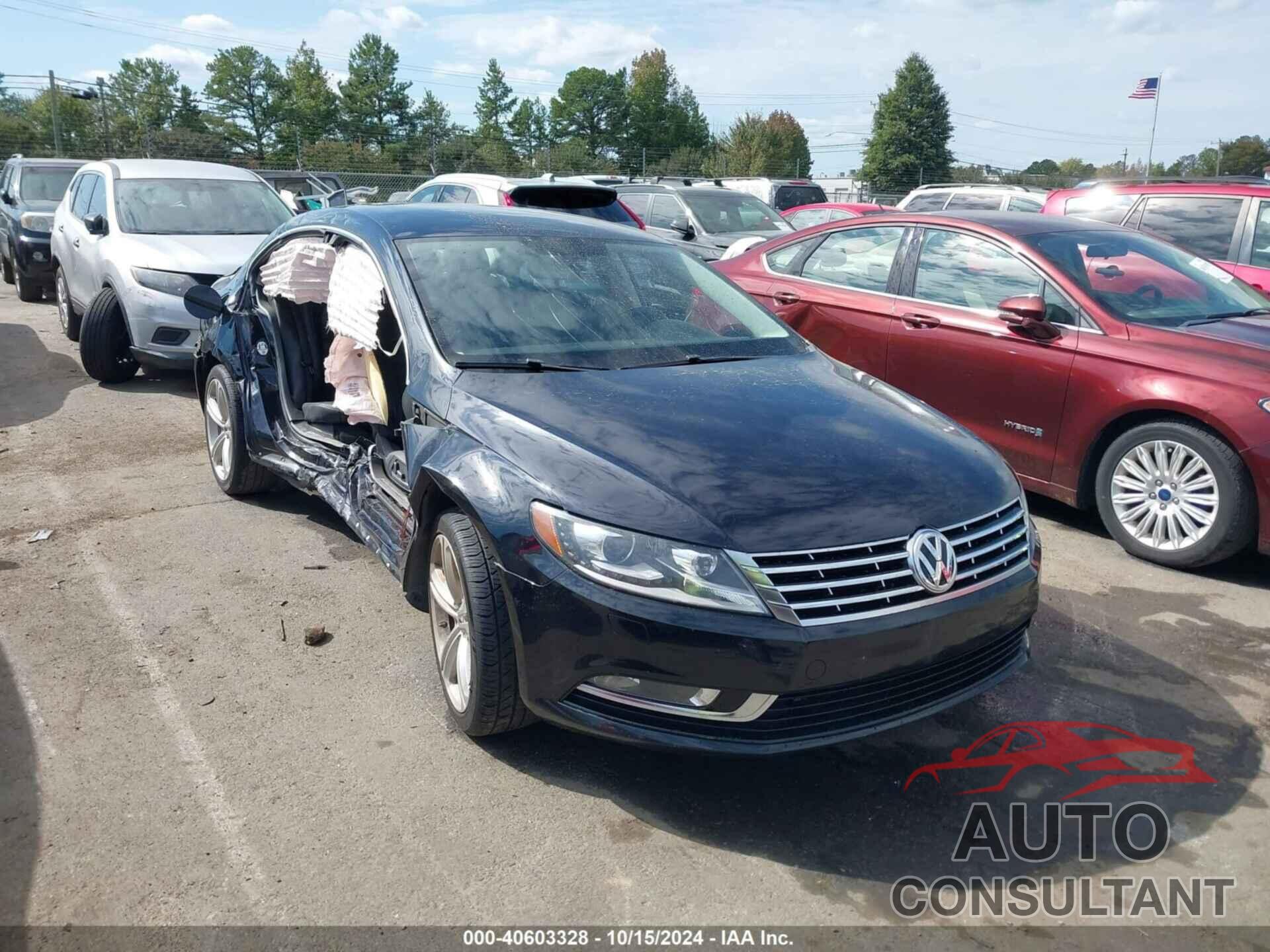 VOLKSWAGEN CC 2013 - WVWBP7AN2DE503917