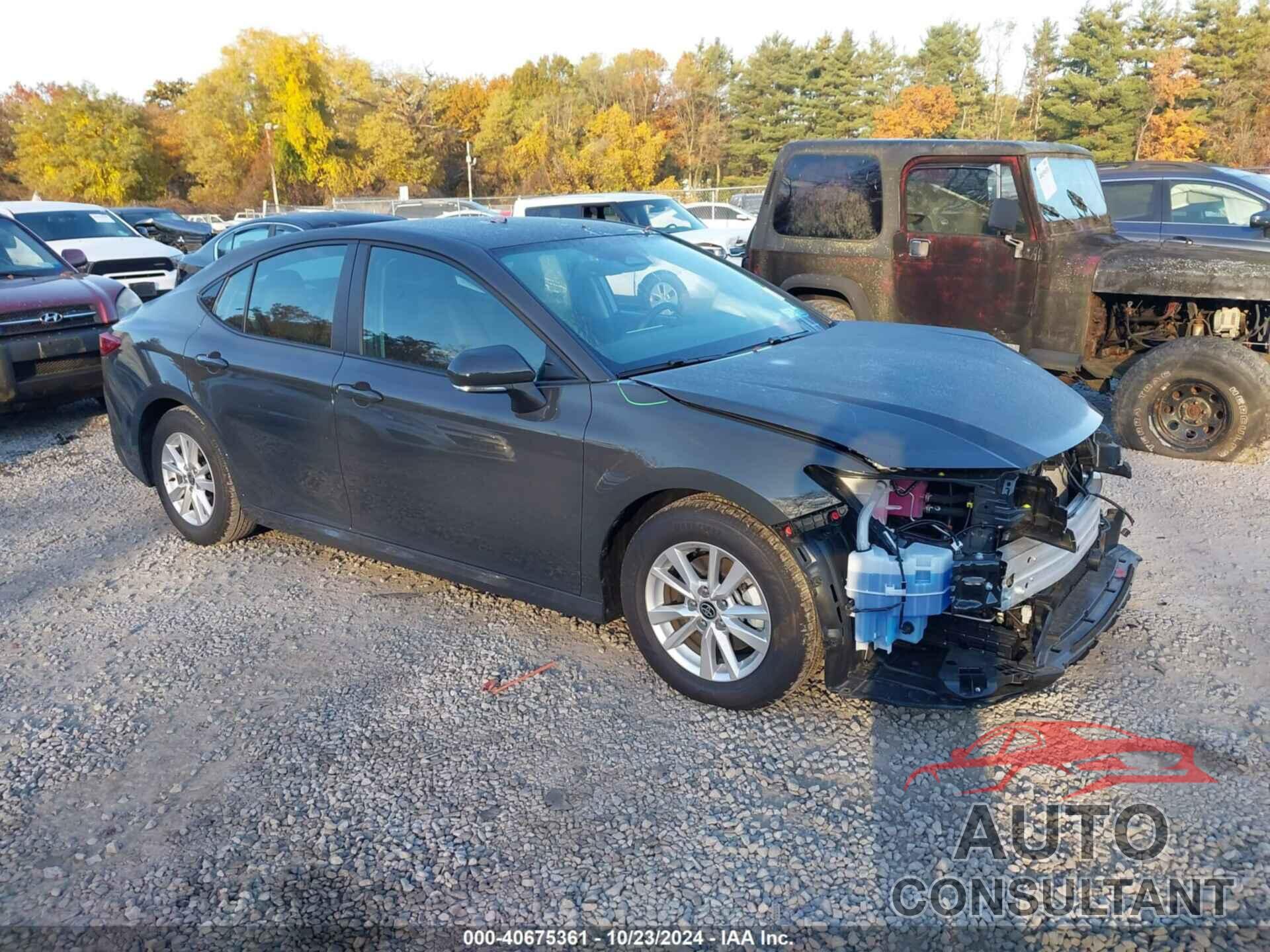 TOYOTA CAMRY 2025 - 4T1DAACK7SU521595