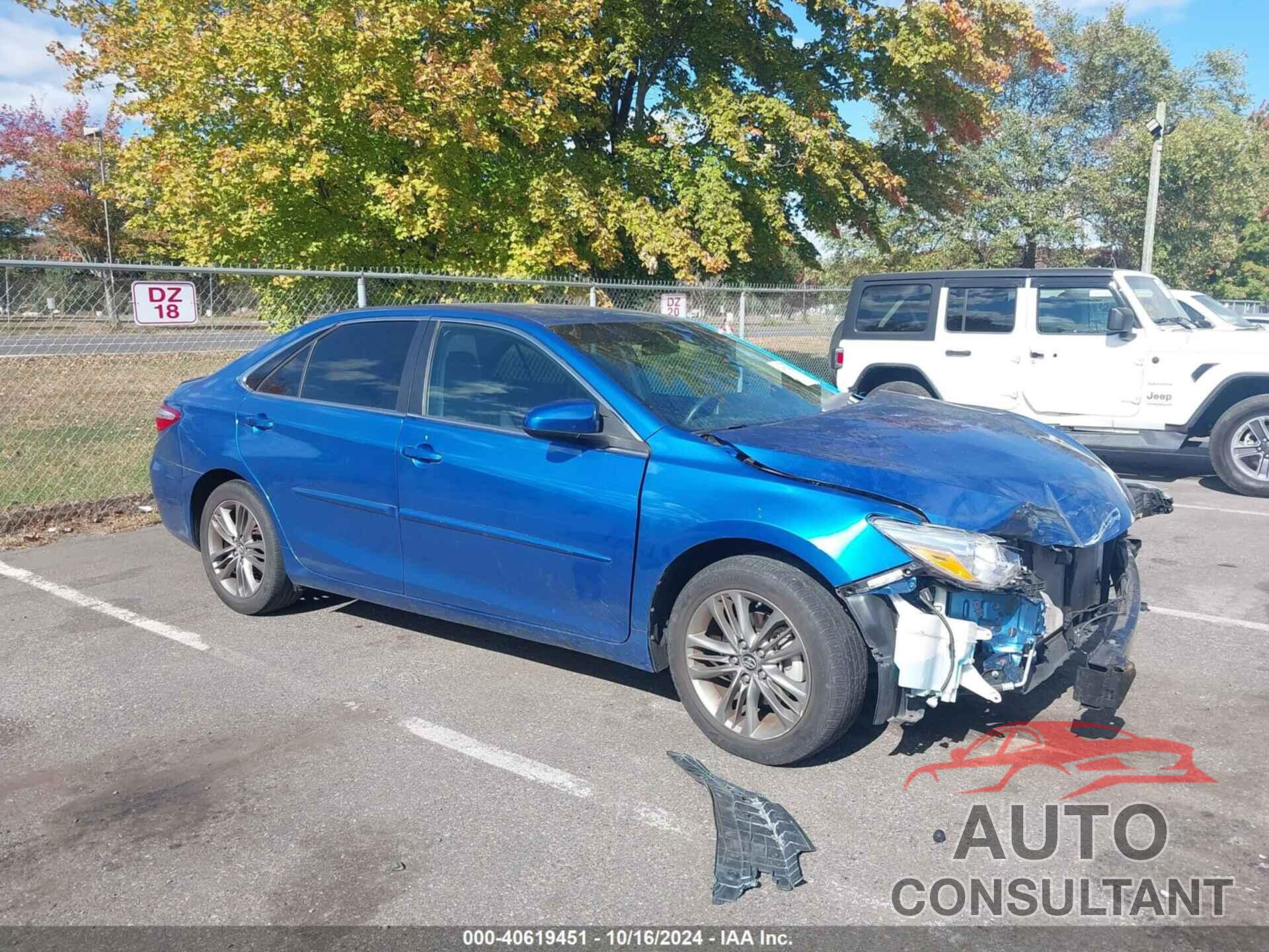 TOYOTA CAMRY 2017 - 4T1BF1FK7HU773506