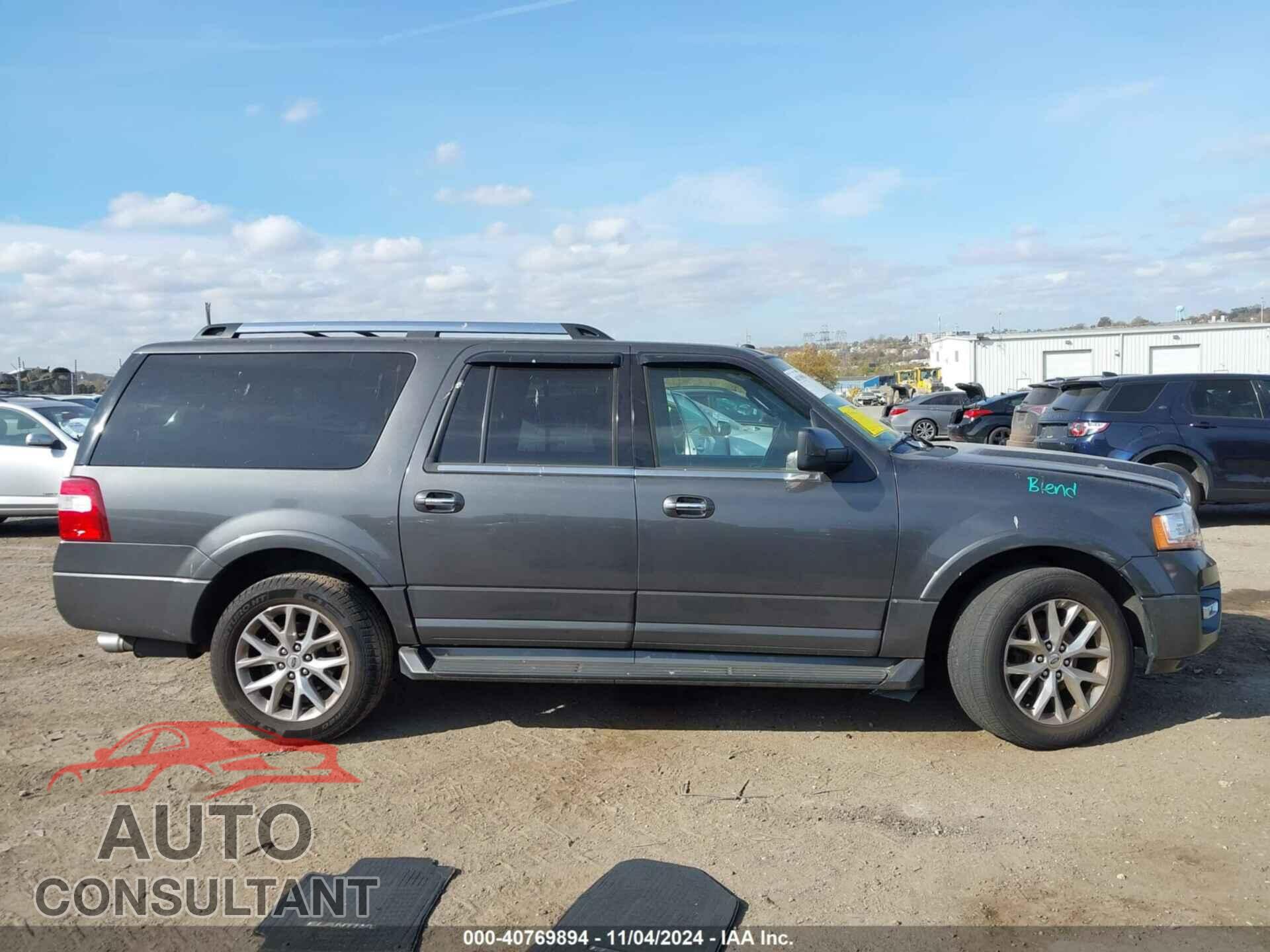 FORD EXPEDITION EL 2017 - 1FMJK2AT3HEA74705