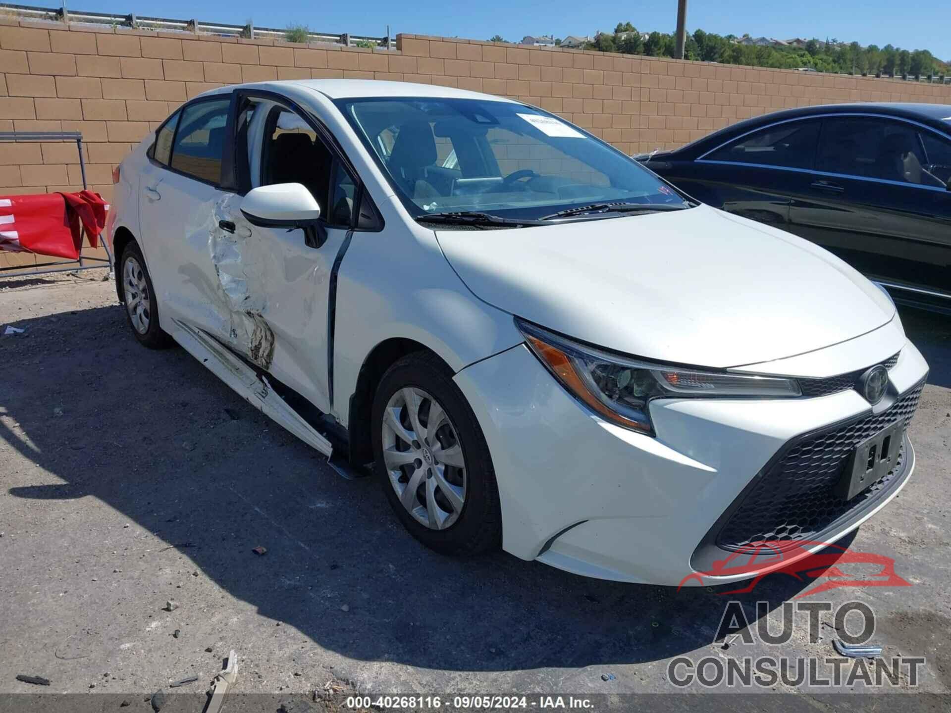TOYOTA COROLLA 2021 - JTDEPMAE7MJ174005