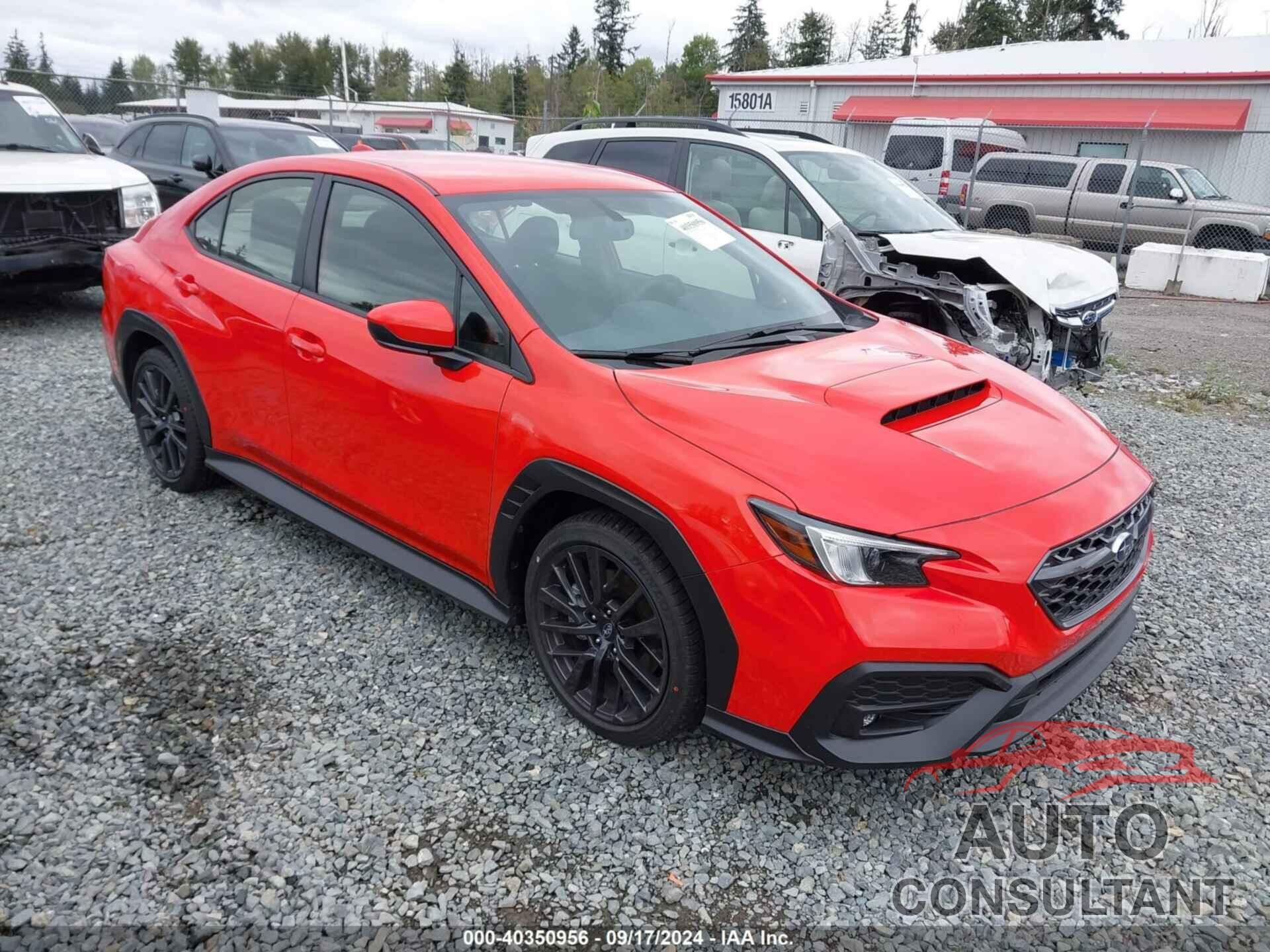 SUBARU WRX 2023 - JF1VBAF68P9822218