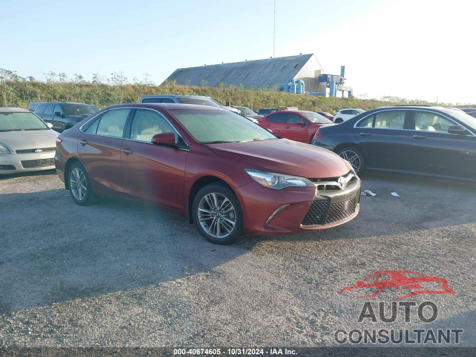 TOYOTA CAMRY 2017 - 4T1BF1FK9HU707538