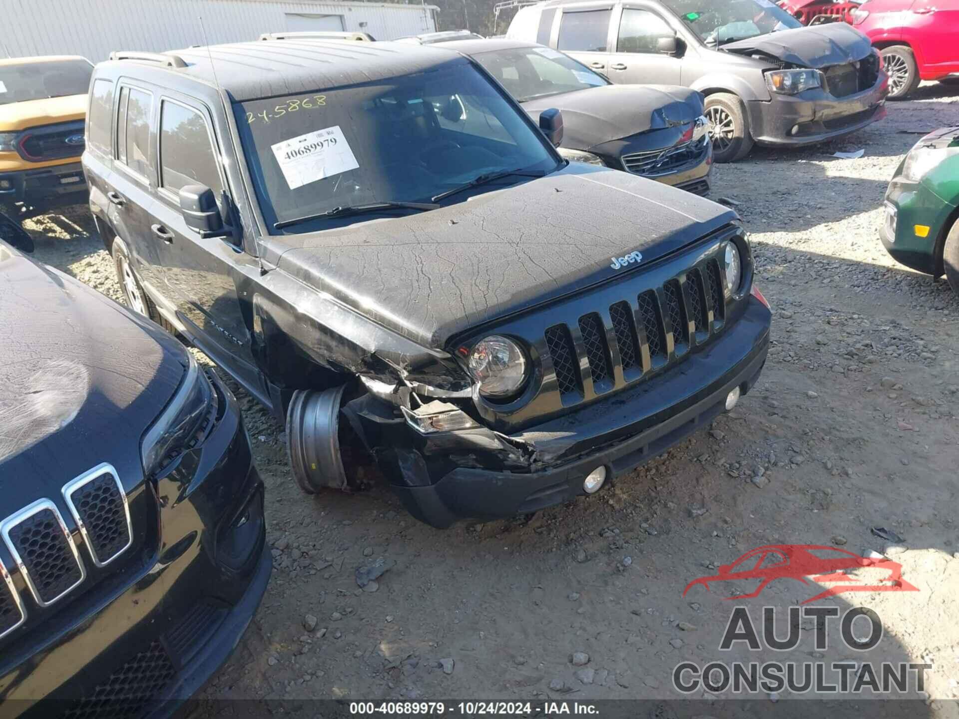 JEEP PATRIOT 2017 - 1C4NJPBB3HD203611