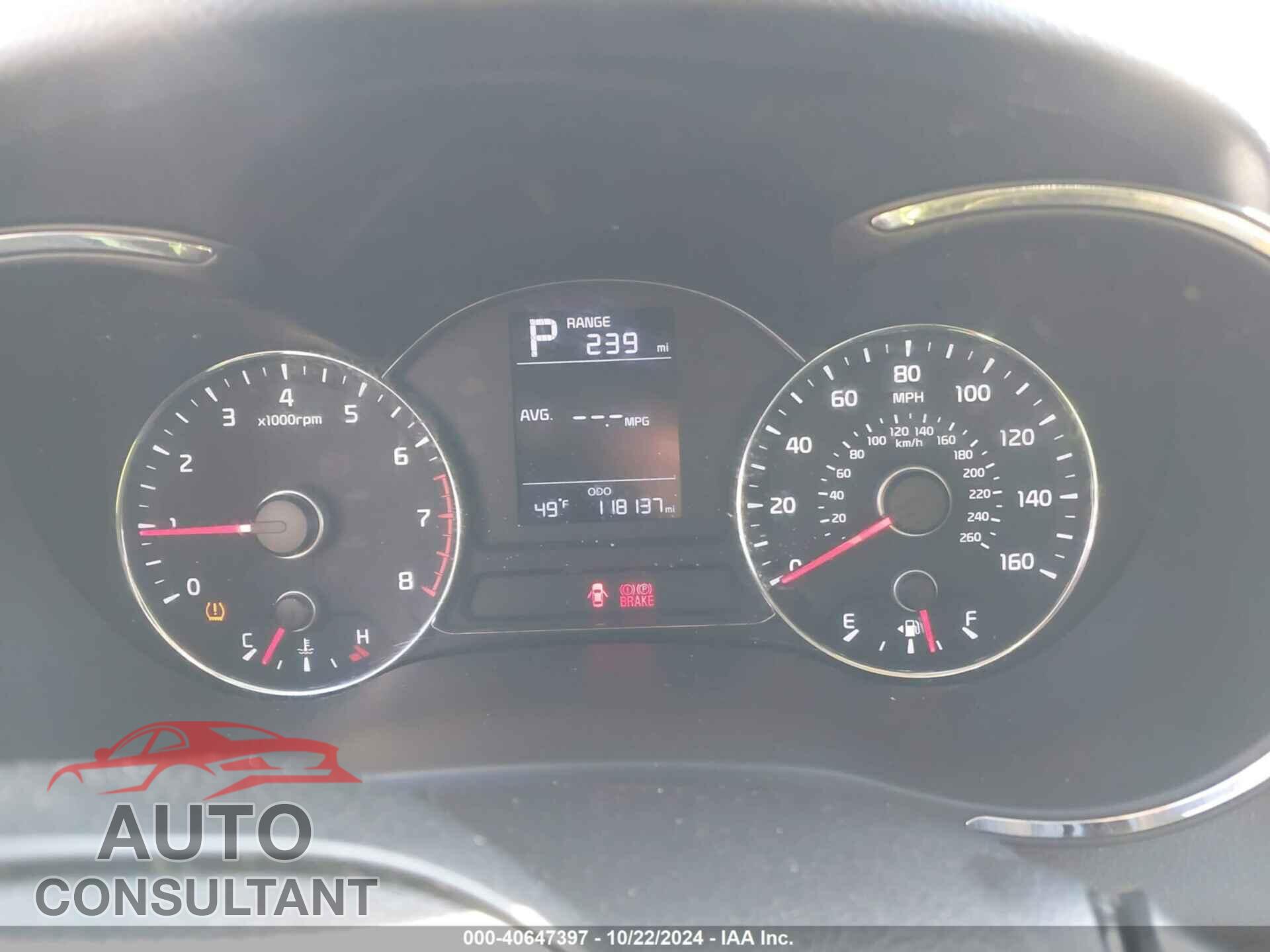 KIA FORTE 2017 - 3KPFK4A71HE160883