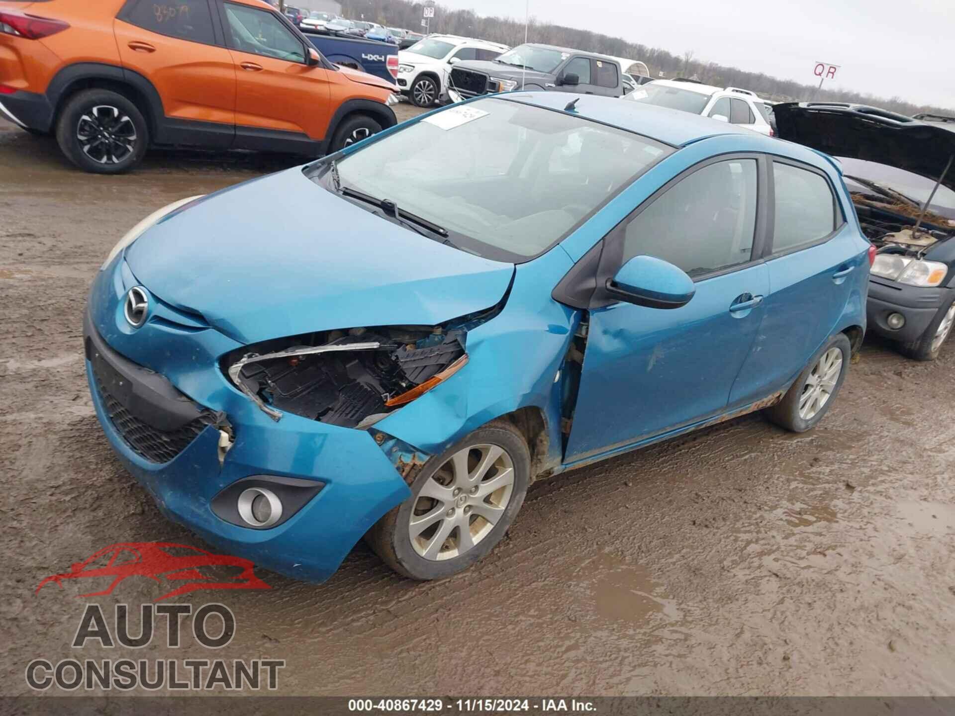 MAZDA MAZDA2 2012 - JM1DE1LY6C0142870