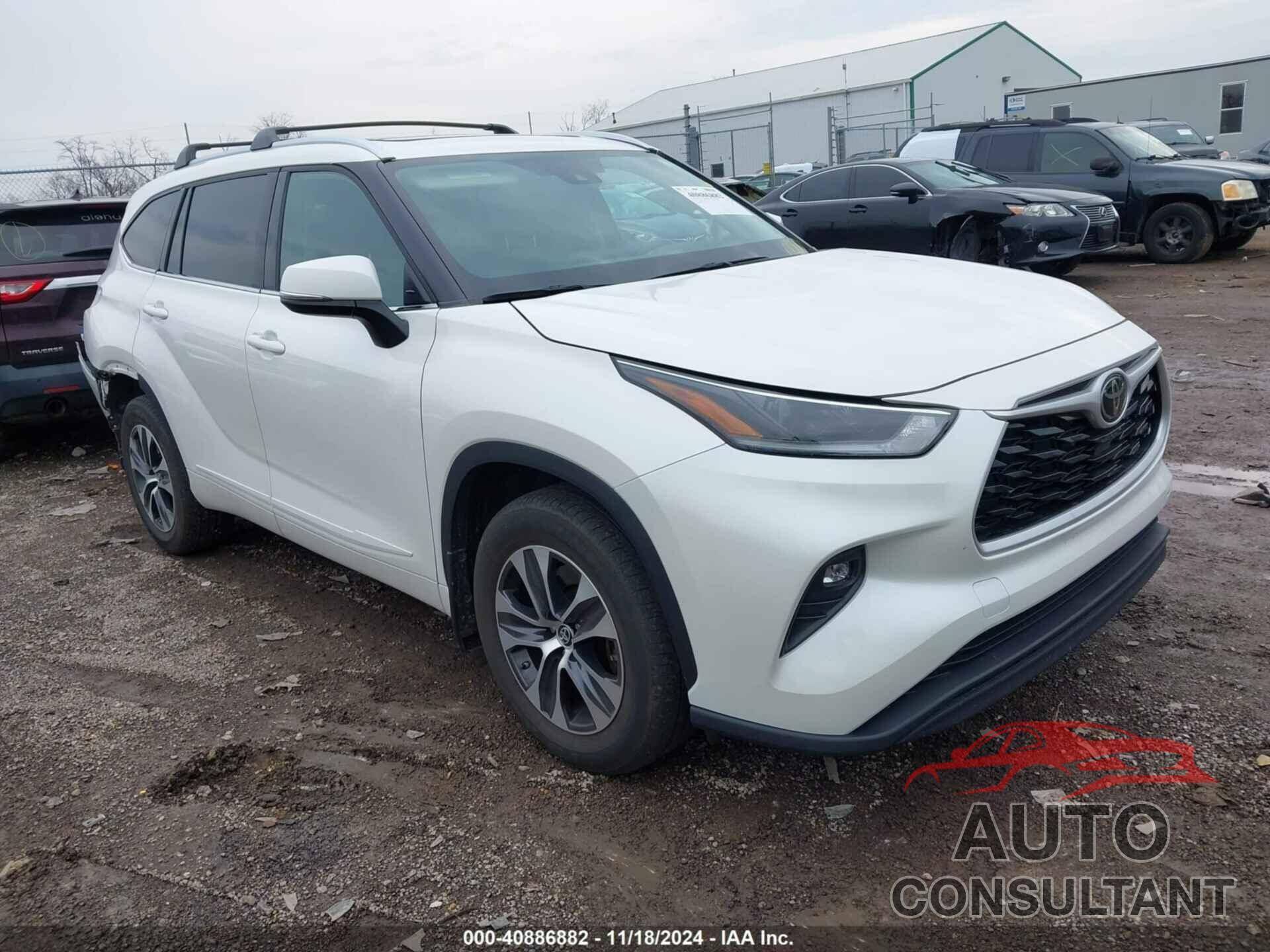 TOYOTA HIGHLANDER 2021 - 5TDHZRBH8MS138517