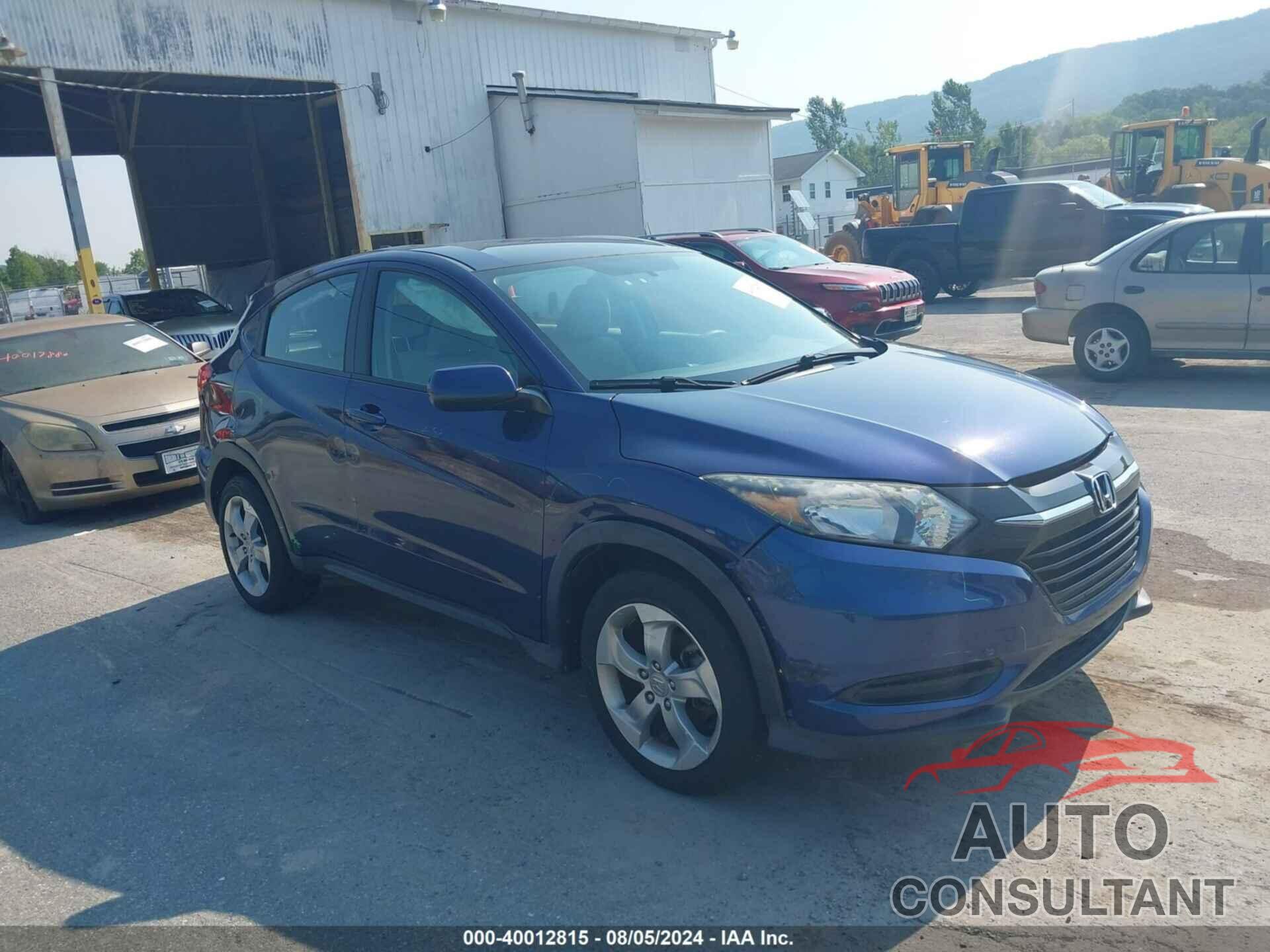 HONDA HR-V 2016 - 3CZRU6H3XGM752044
