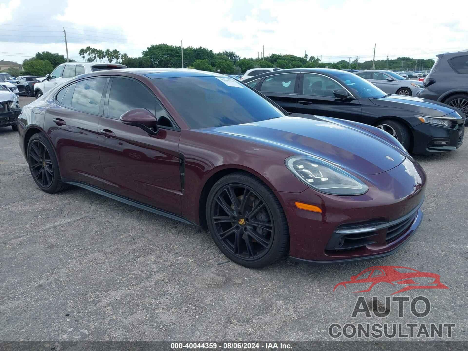 PORSCHE PANAMERA 2018 - WP0AB2A77JL136034