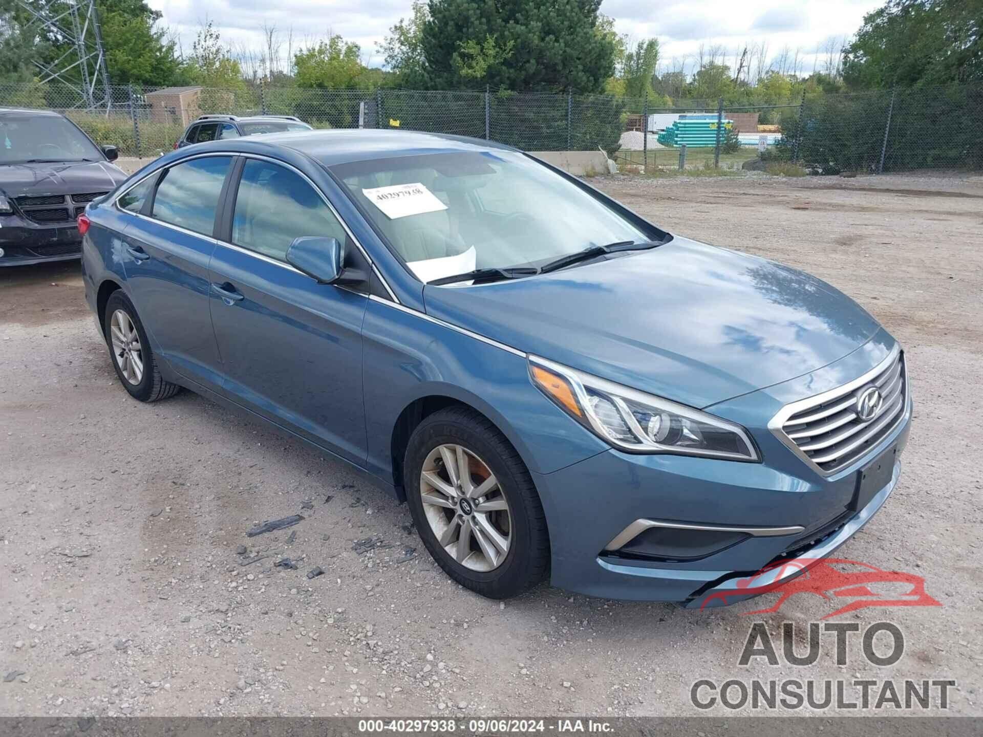 HYUNDAI SONATA 2016 - 5NPE24AF3GH277152