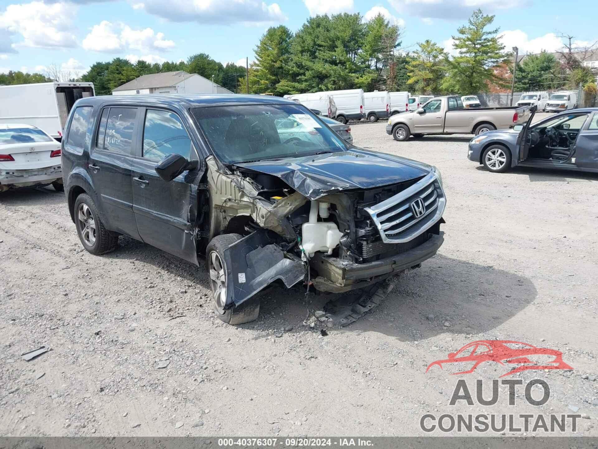 HONDA PILOT 2012 - 5FNYF4H53CB020032
