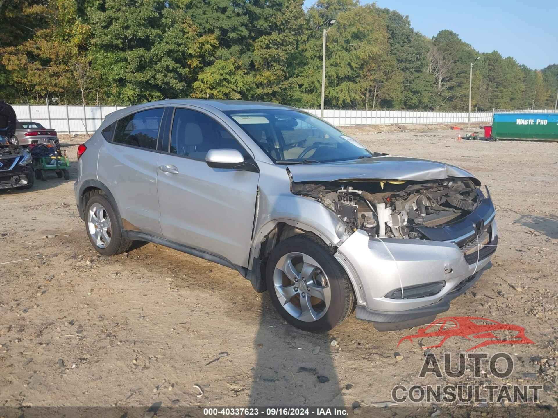 HONDA HR-V 2016 - 3CZRU5H36GM709122