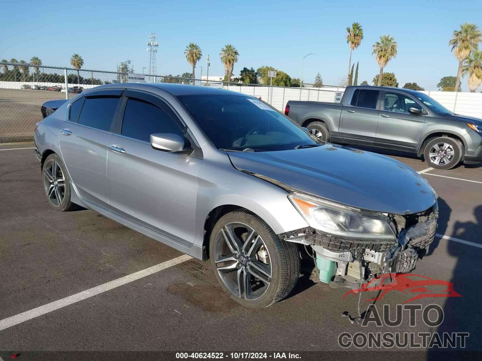 HONDA ACCORD 2017 - 1HGCR2F58HA044823