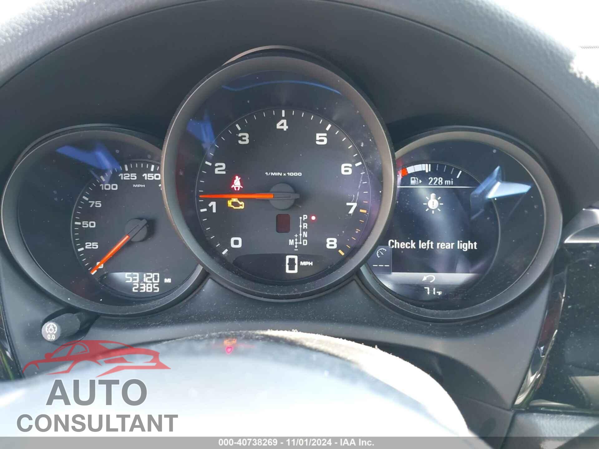 PORSCHE MACAN 2017 - WP1AA2A5XHLB02602