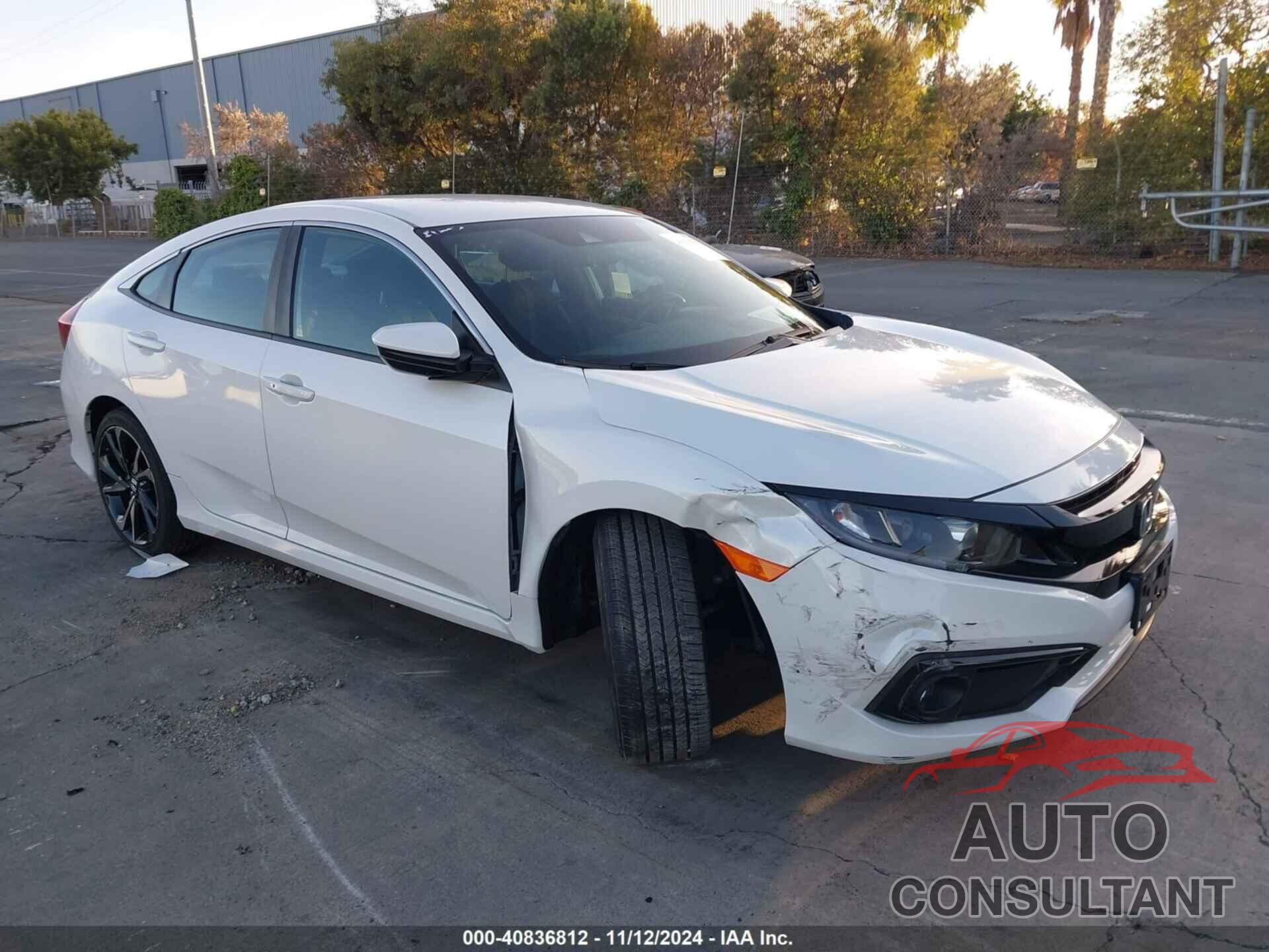 HONDA CIVIC 2021 - 2HGFC2F83MH509657