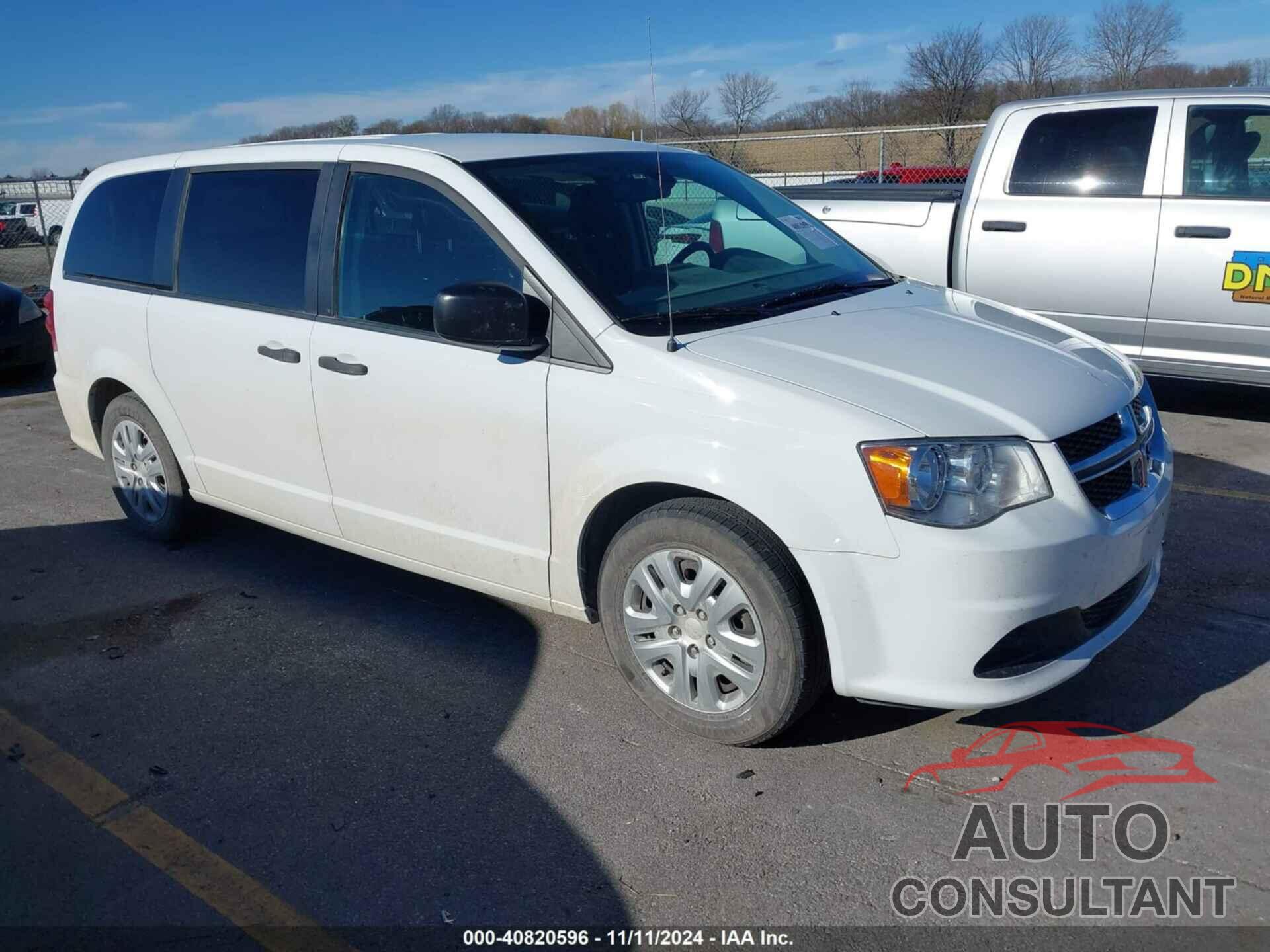 DODGE GRAND CARAVAN 2019 - 2C4RDGBG7KR780683