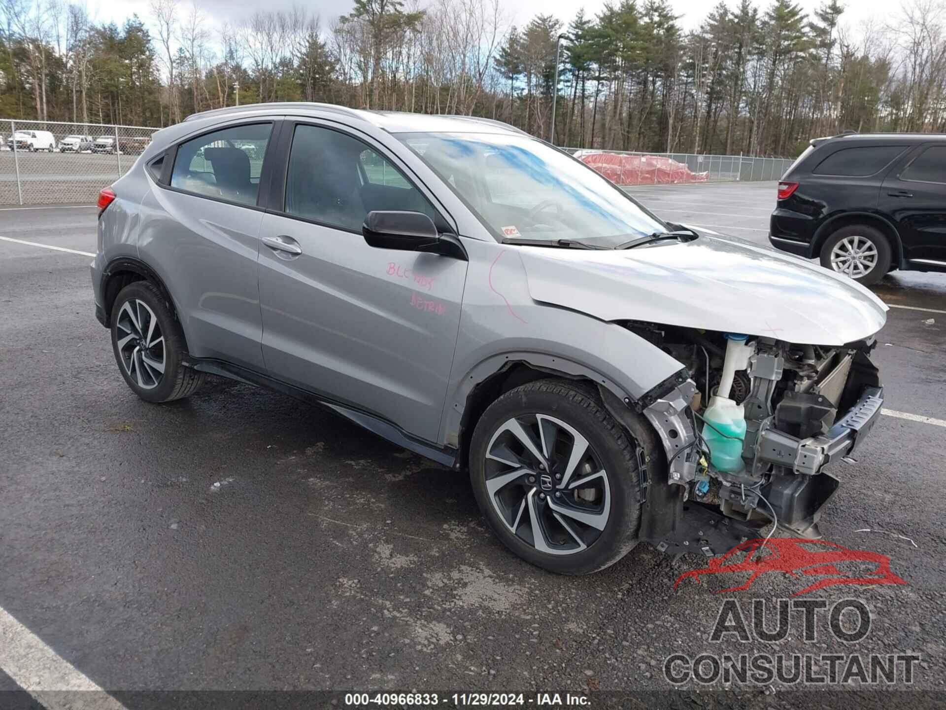 HONDA HR-V 2019 - 3CZRU6H13KM738266