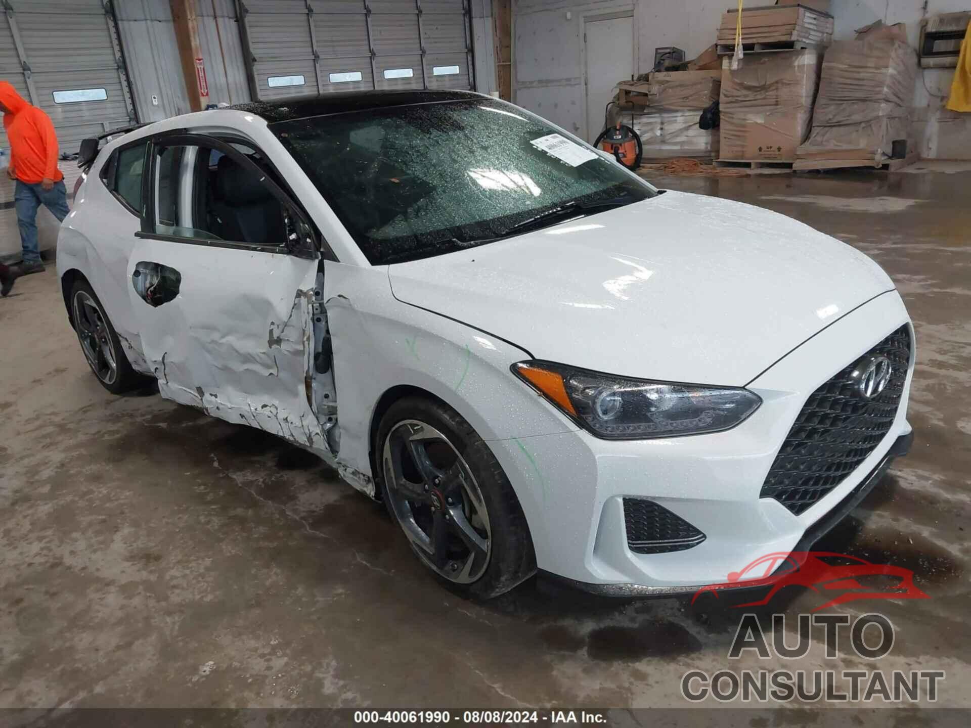 HYUNDAI VELOSTER 2019 - KMHTH6AB4KU012216