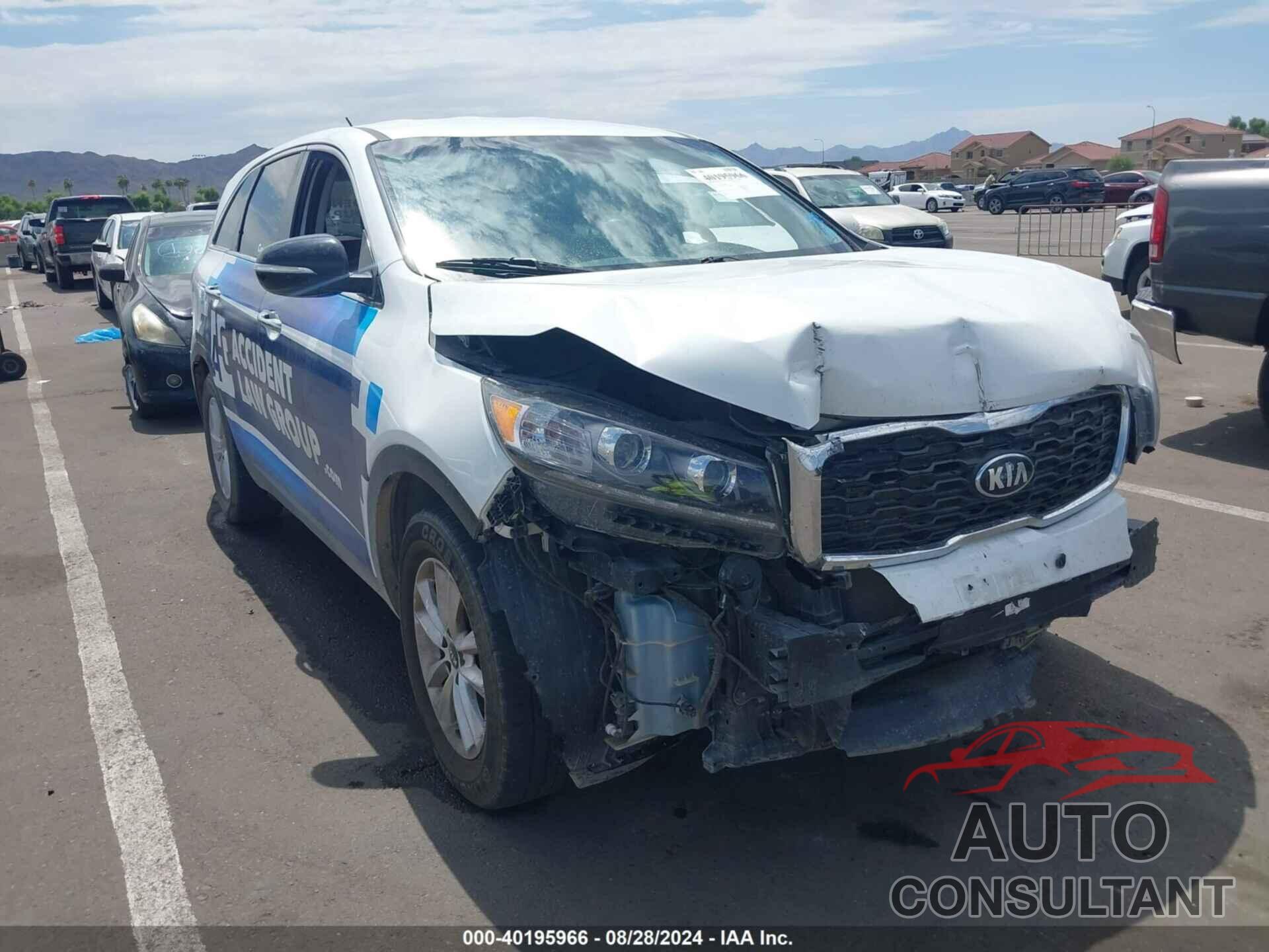 KIA SORENTO 2019 - 5XYPGDA51KG485905