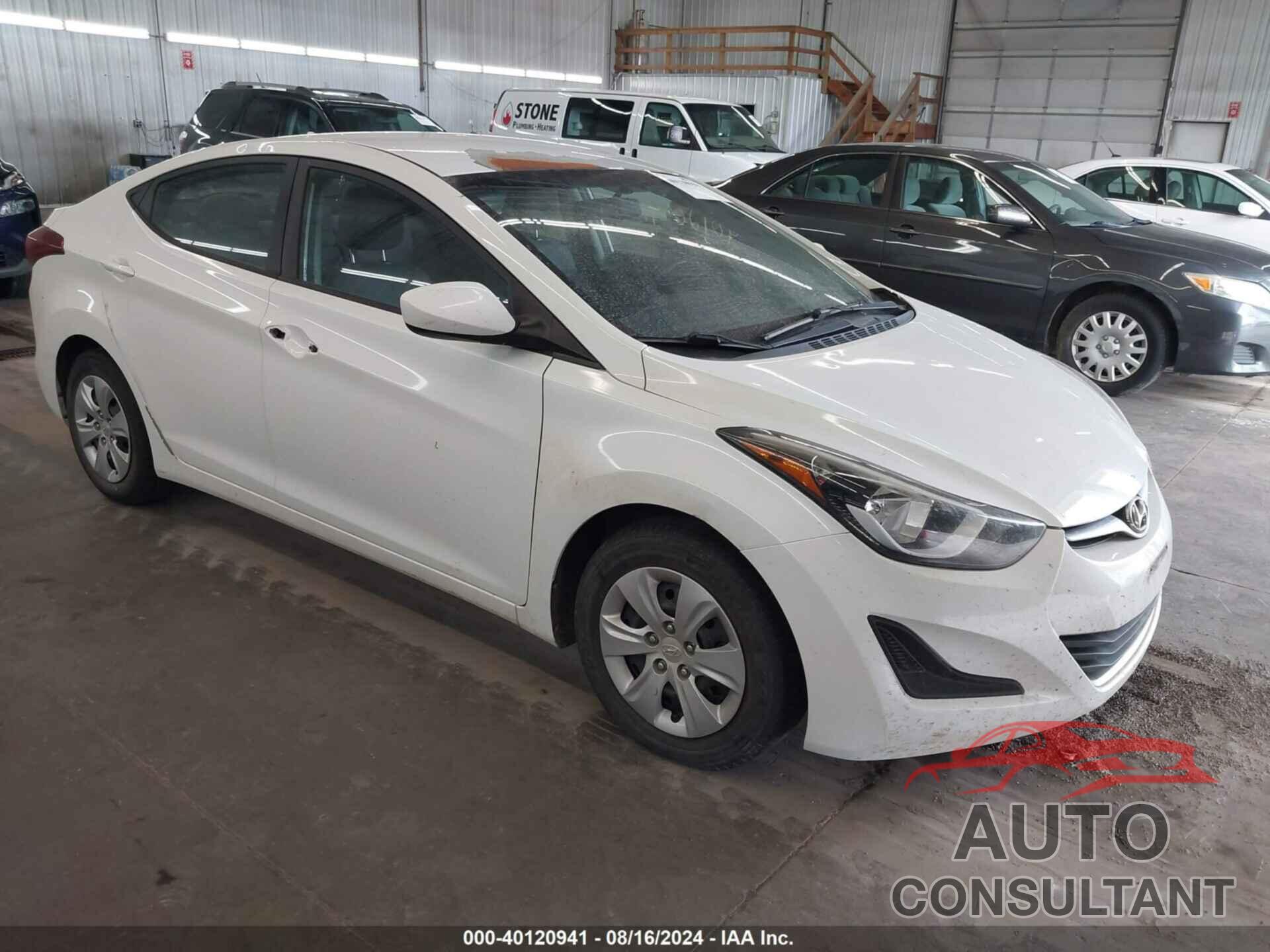 HYUNDAI ELANTRA 2016 - 5NPDH4AEXGH675203