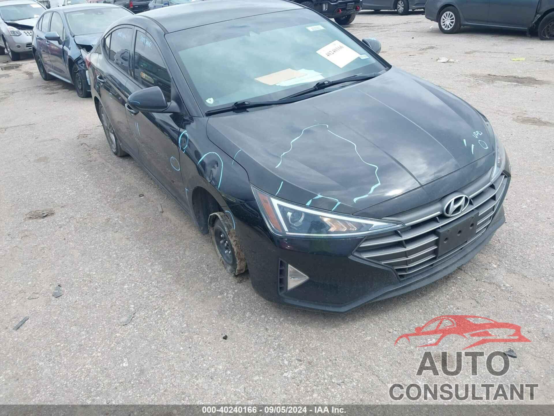 HYUNDAI ELANTRA 2020 - 5NPD84LFXLH596145