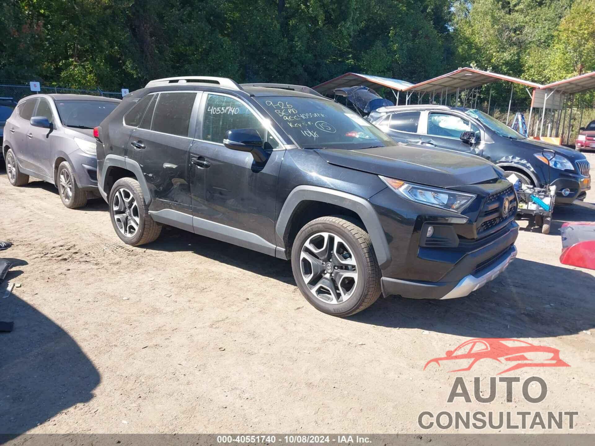 TOYOTA RAV4 2021 - 2T3J1RFV7MW164601