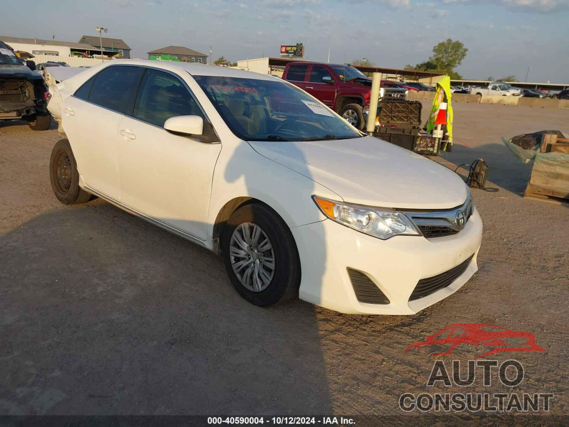 TOYOTA CAMRY 2012 - 4T1BF1FK3CU516853