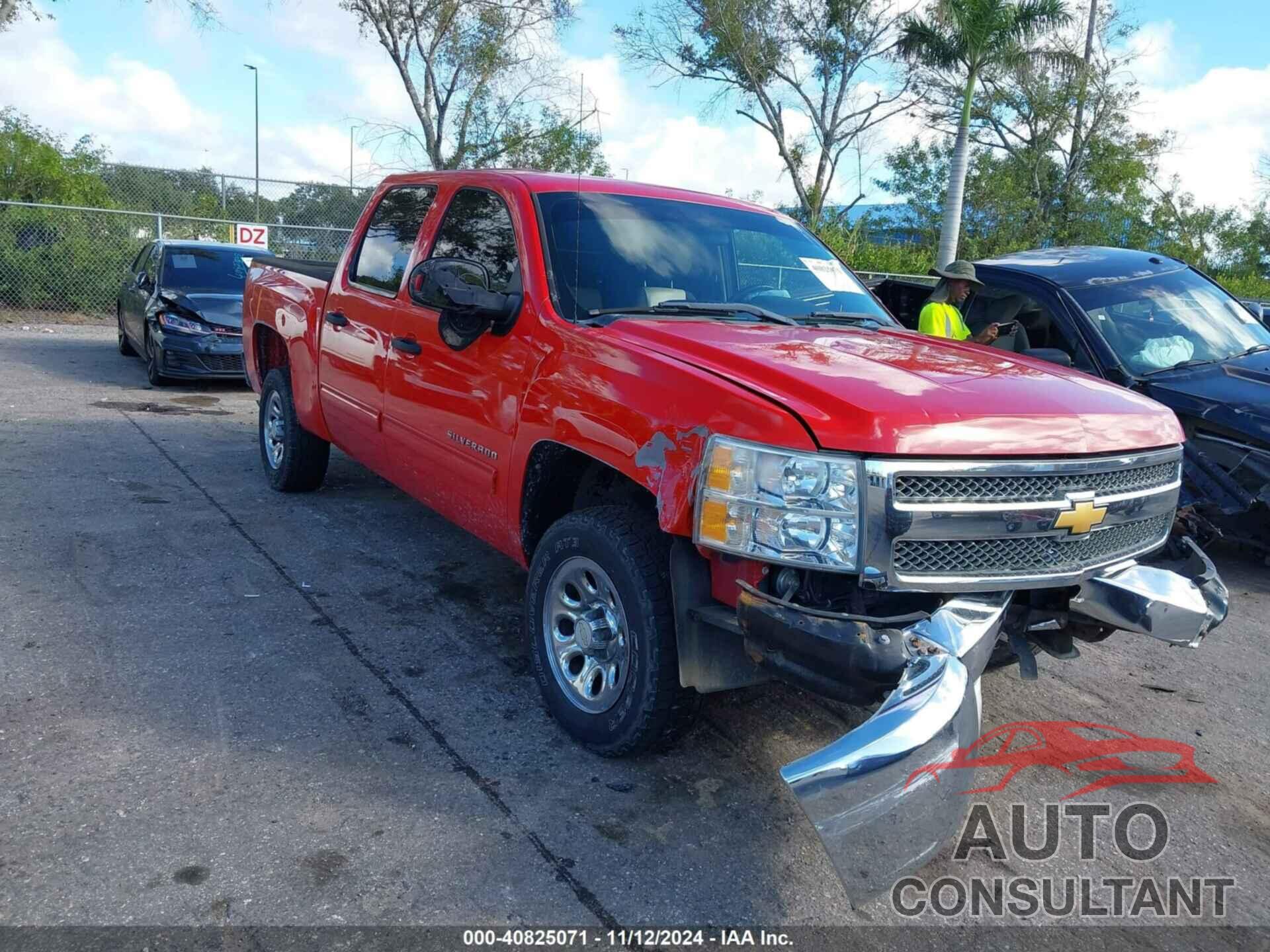 CHEVROLET SILVERADO 1500 2012 - 3GCPCSEA2CG215219