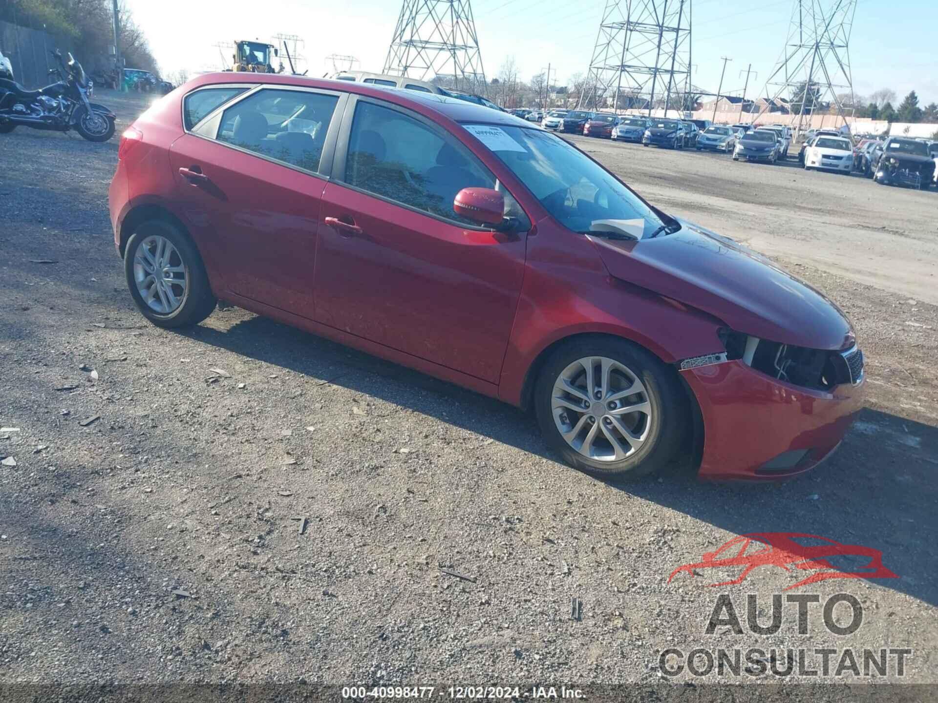 KIA FORTE 2011 - KNAFU5A20B5438967