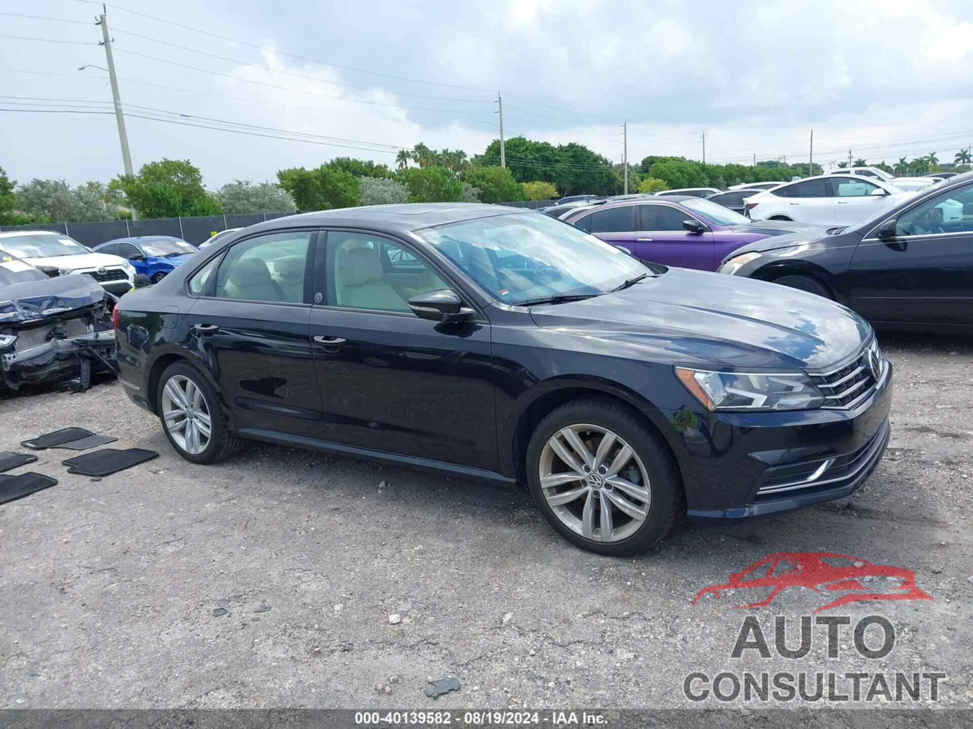 VOLKSWAGEN PASSAT 2019 - 1VWLA7A37KC004914