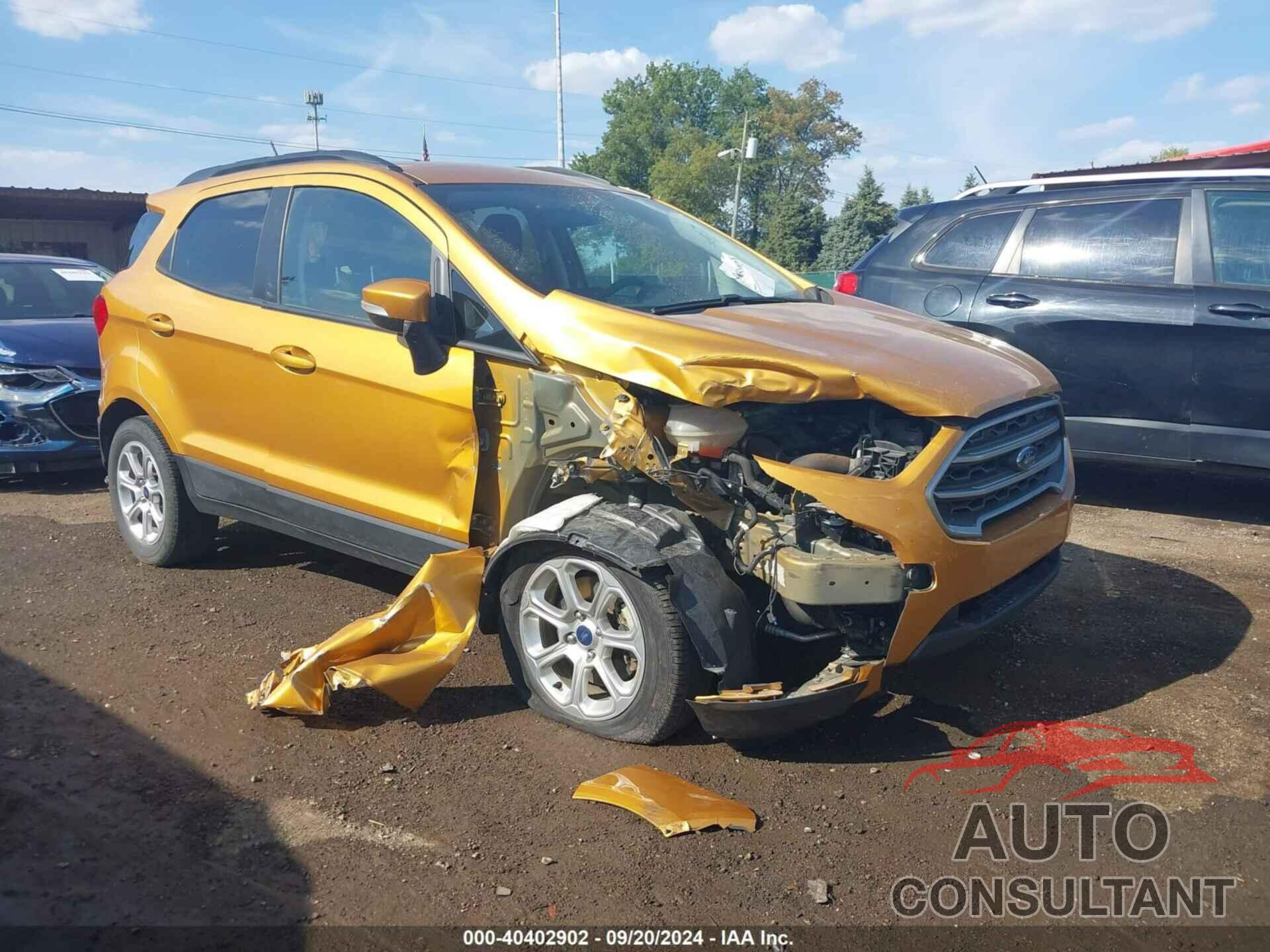 FORD ECOSPORT 2021 - MAJ3S2GE4MC435215