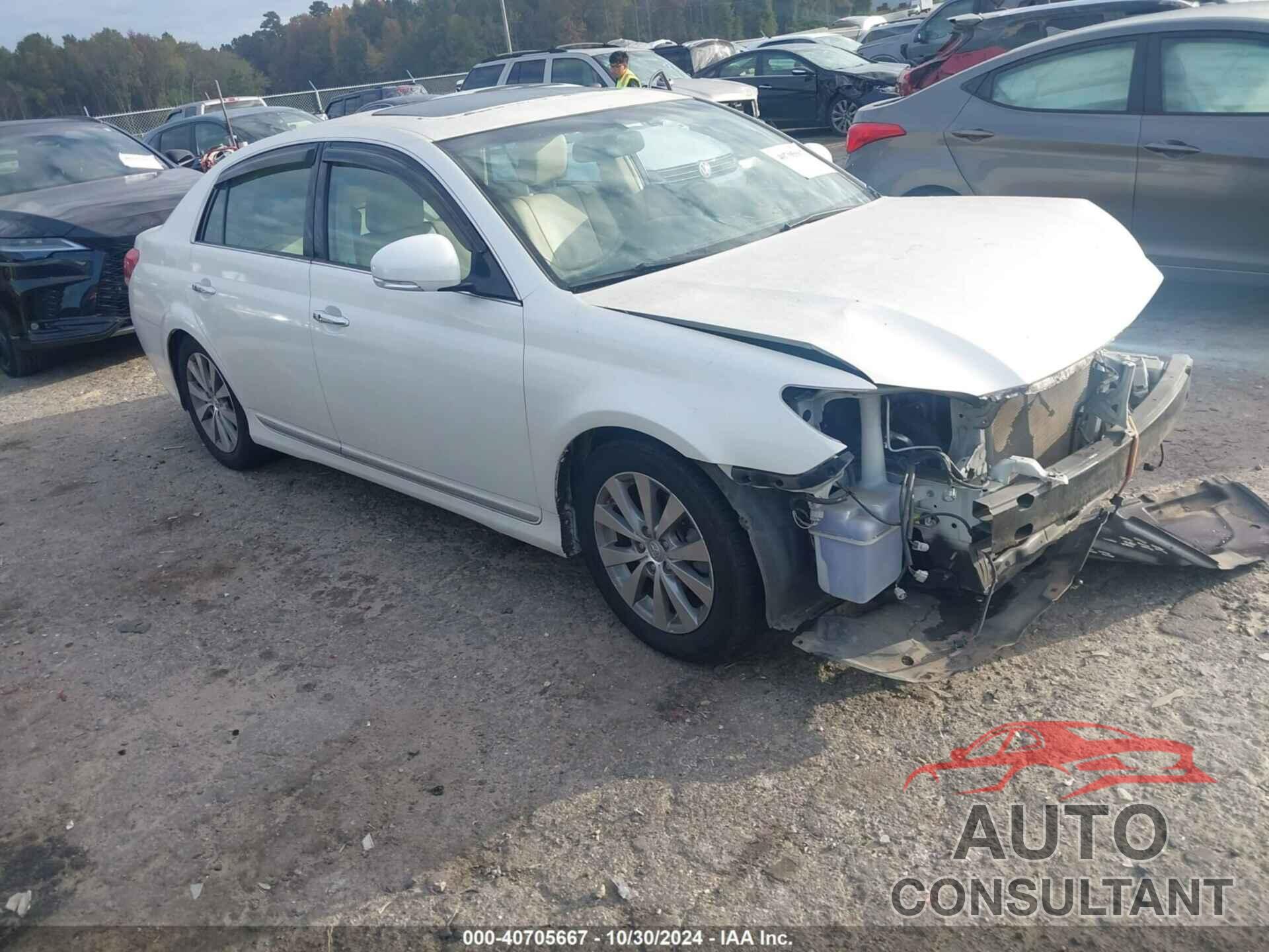 TOYOTA AVALON 2012 - 4T1BK3DB2CU466702