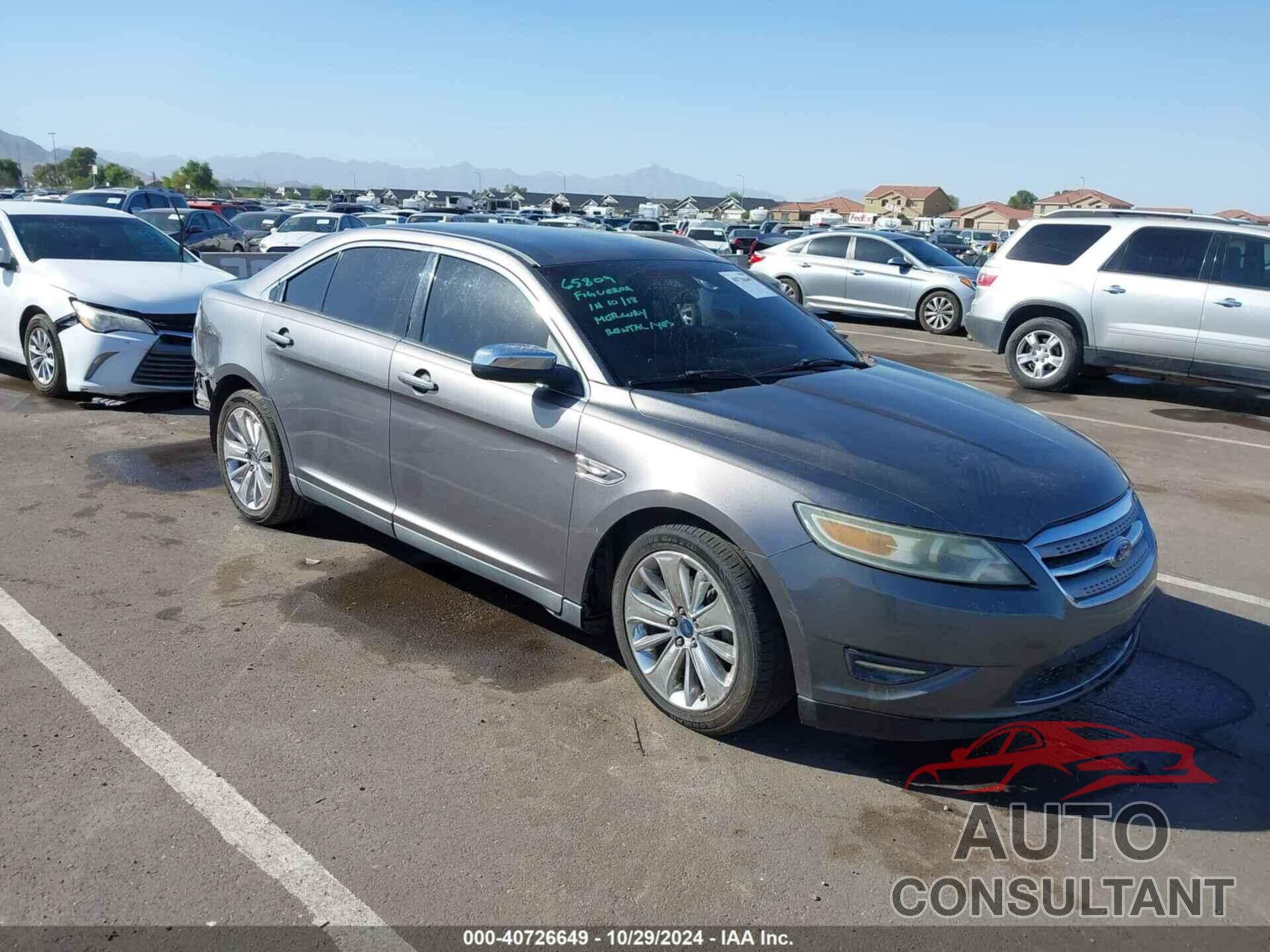 FORD TAURUS 2011 - 1FAHP2FW5BG187886