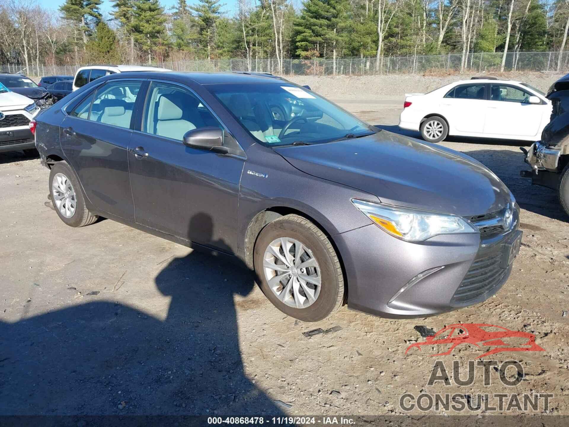 TOYOTA CAMRY HYBRID 2016 - 4T1BD1FK3GU179287