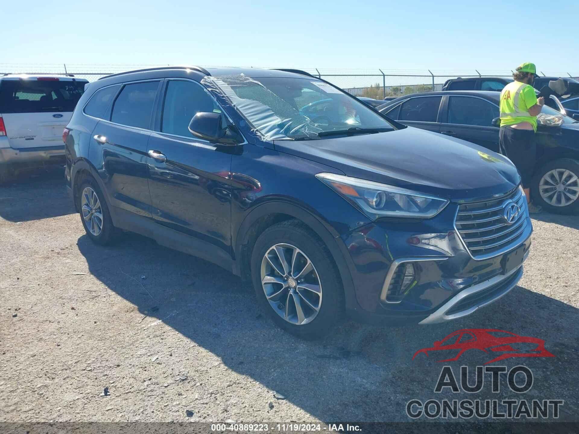 HYUNDAI SANTA FE 2017 - KM8SNDHF7HU254699