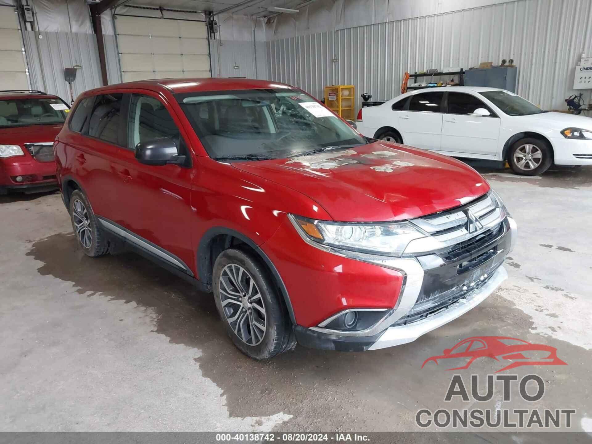 MITSUBISHI OUTLANDER 2016 - JA4AZ3A32GZ049737