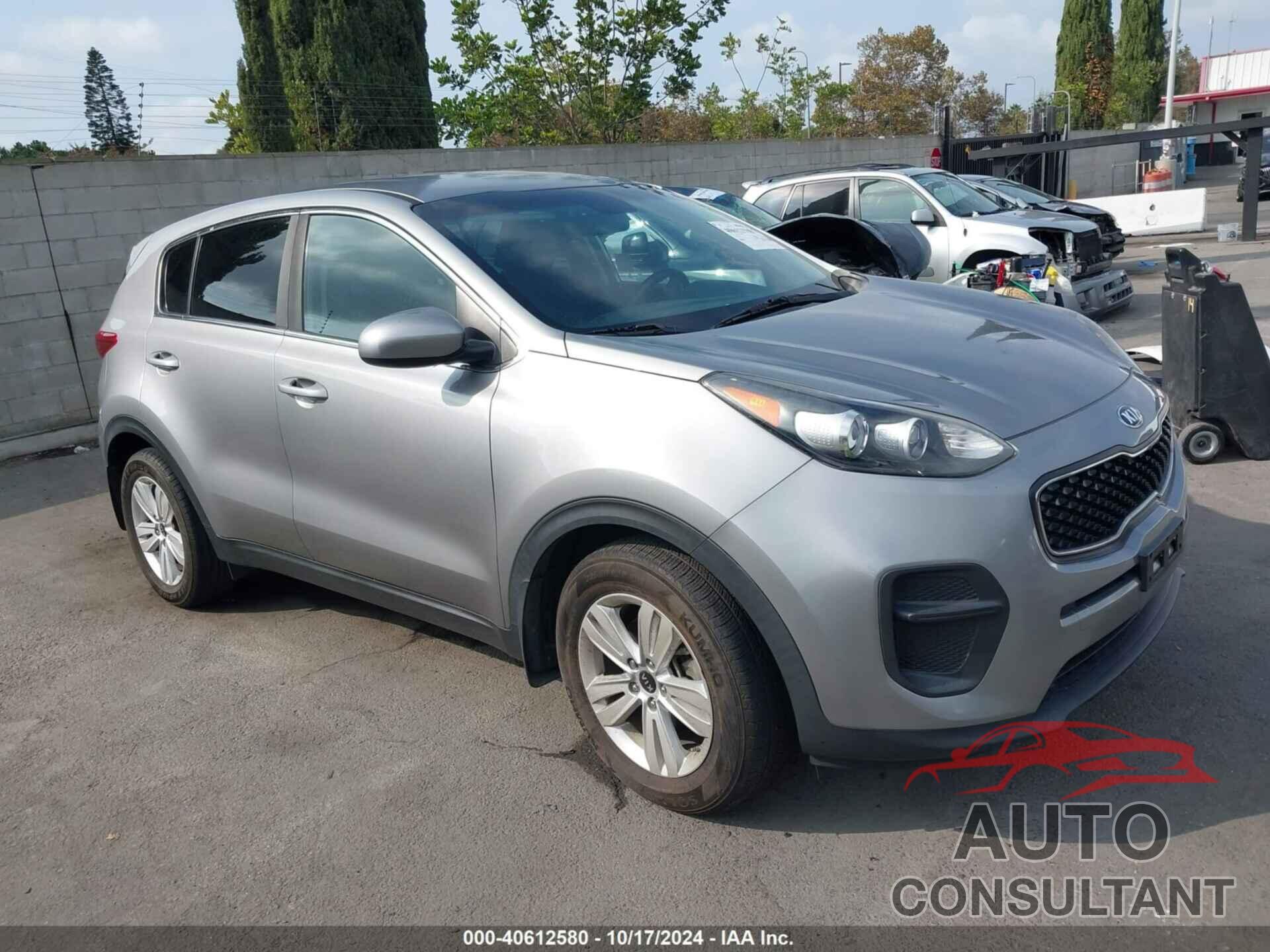 KIA SPORTAGE 2019 - KNDPM3AC3K7578990