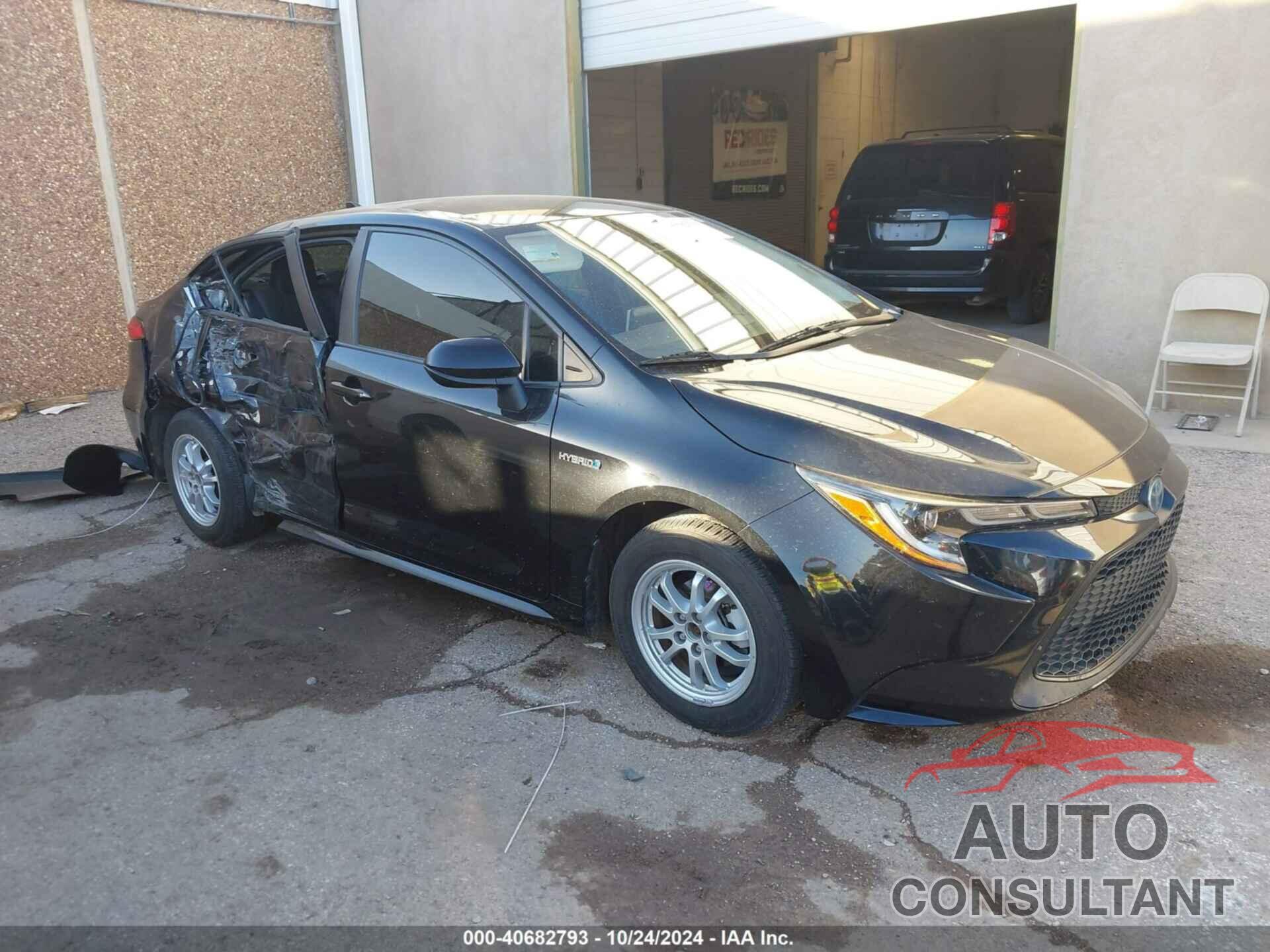 TOYOTA COROLLA 2021 - JTDEAMDE5MJ003783