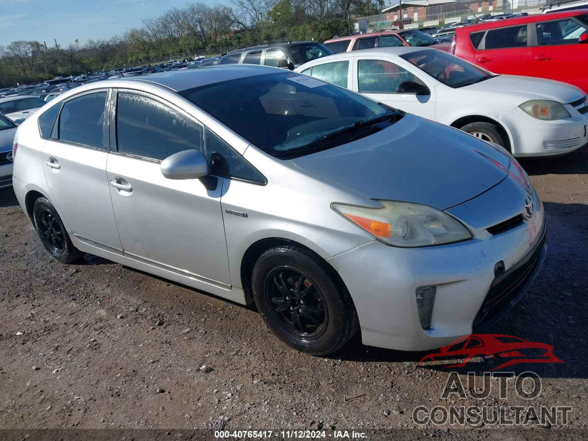 TOYOTA PRIUS 2013 - JTDKN3DU1D5704354