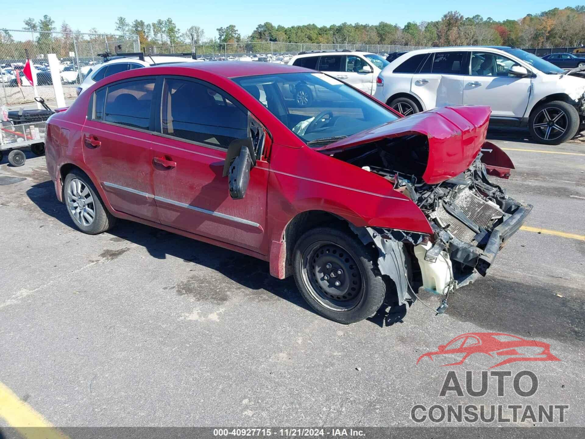 NISSAN SENTRA 2012 - 3N1AB6AP6CL666223