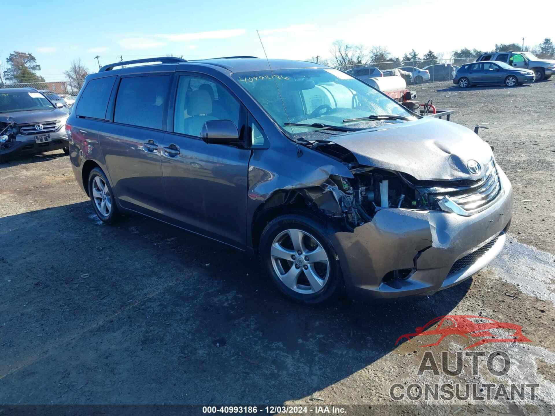 TOYOTA SIENNA 2014 - 5TDKK3DC4ES495431