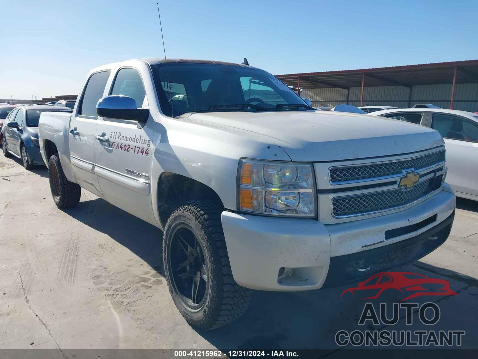 CHEVROLET SILVERADO 1500 2013 - 3GCPCTE09DG237314