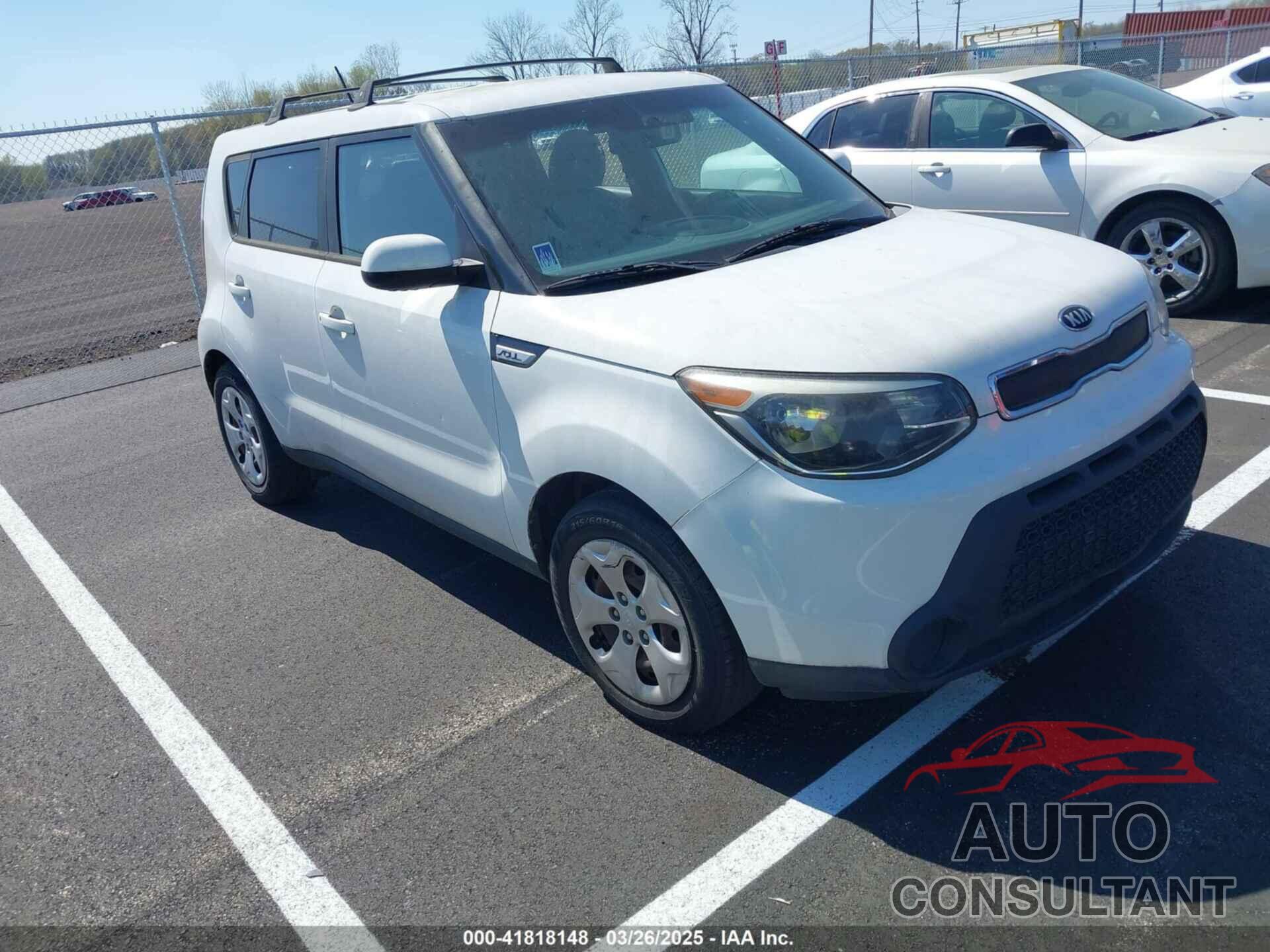 KIA SOUL 2015 - KNDJN2A21F7221737