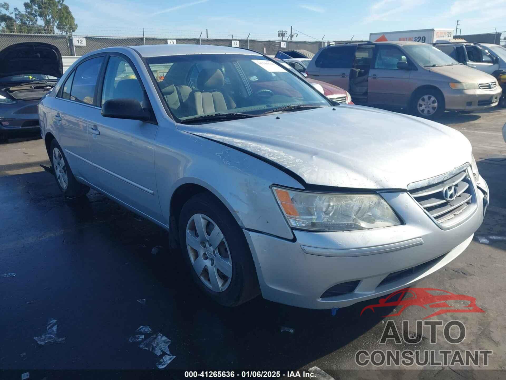 HYUNDAI SONATA 2010 - 5NPET4AC8AH617874